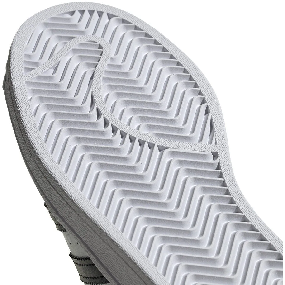 Adidas Boy's Superstar J White/Black