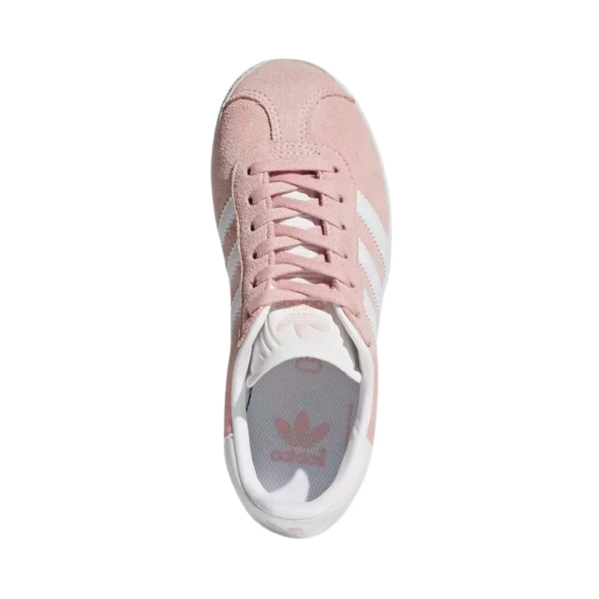 Adidas Girl's (Preschool) Gazelle Icey Pink/Cloud White/Gold Metallic
