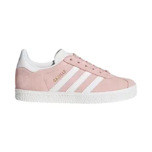 Adidas Girl's (Preschool) Gazelle Icey Pink/Cloud White/Gold Metallic