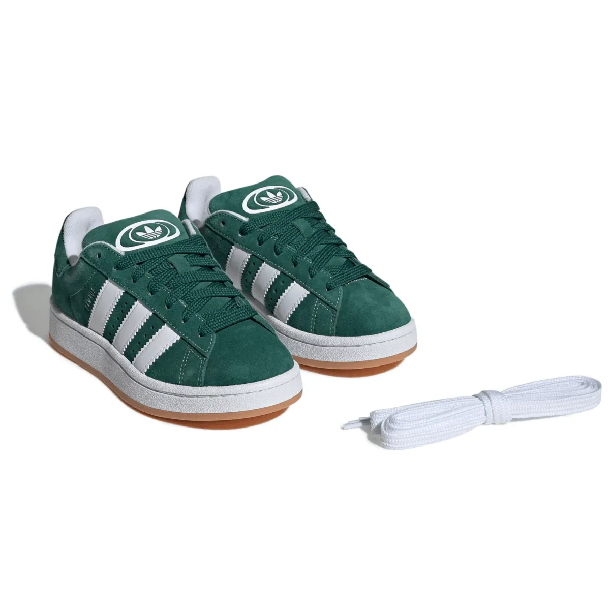 Adidas Kid's (Grade School) Campus 00s Dark Green/Cloud White/Off White