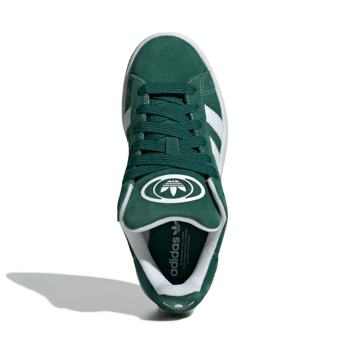 Adidas Kid's (Grade School) Campus 00s Dark Green/Cloud White/Off White