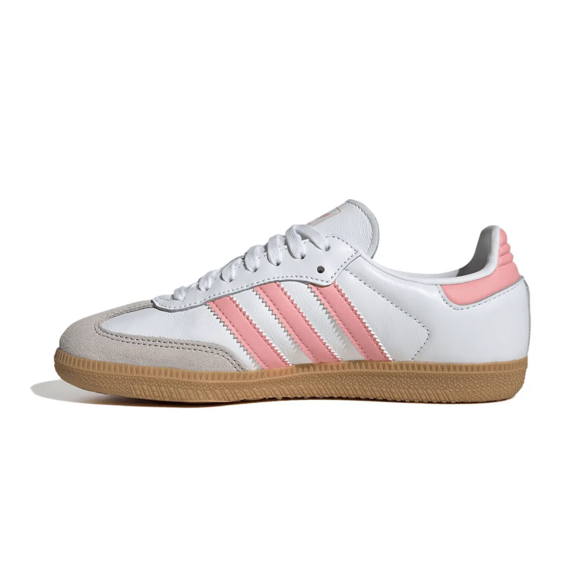 Adidas Kid's (Grade School) Samba OG Cloud White/Semi Pink Spark/Gum