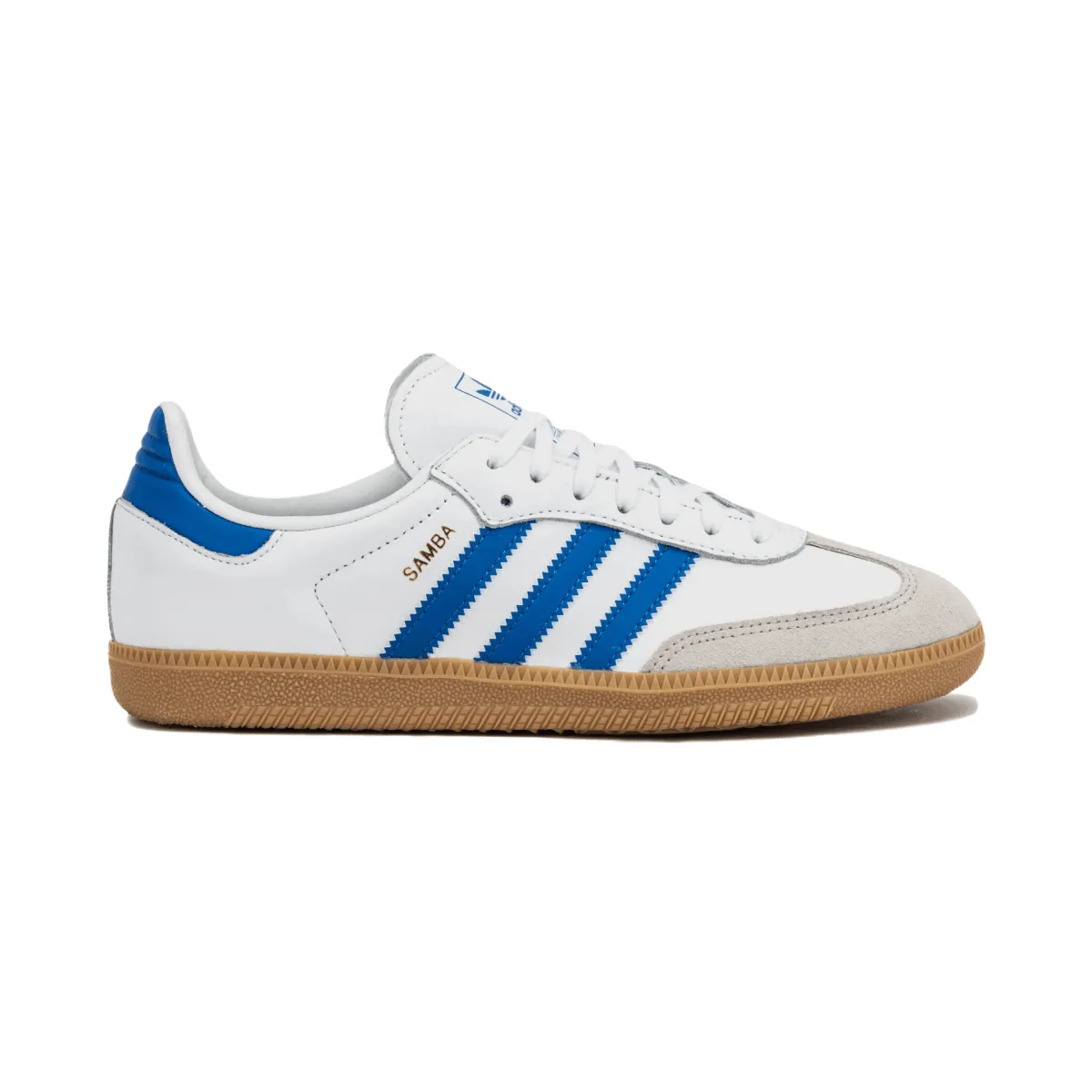 Adidas Kid's (Preschool) Samba OG Cloud White/Blue/Gum
