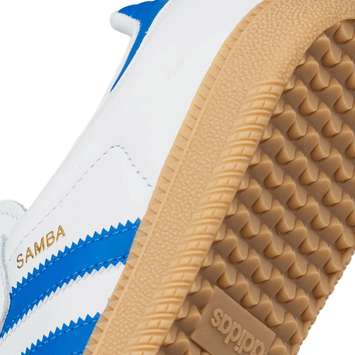 Adidas Kid's (Preschool) Samba OG Cloud White/Blue/Gum