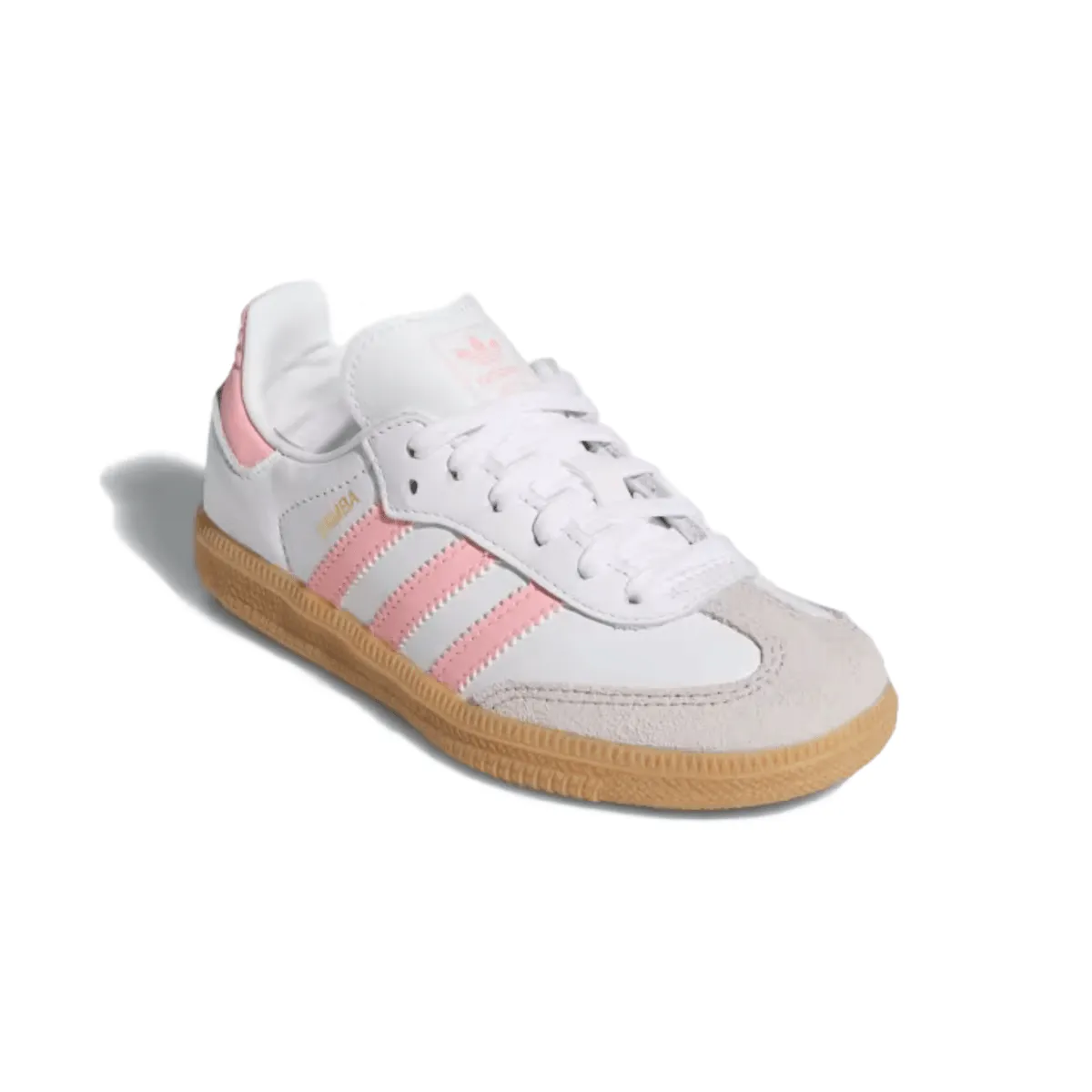 Adidas Kid's (Preschool) Samba OG Cloud White/Semi Pink Spark/Gum