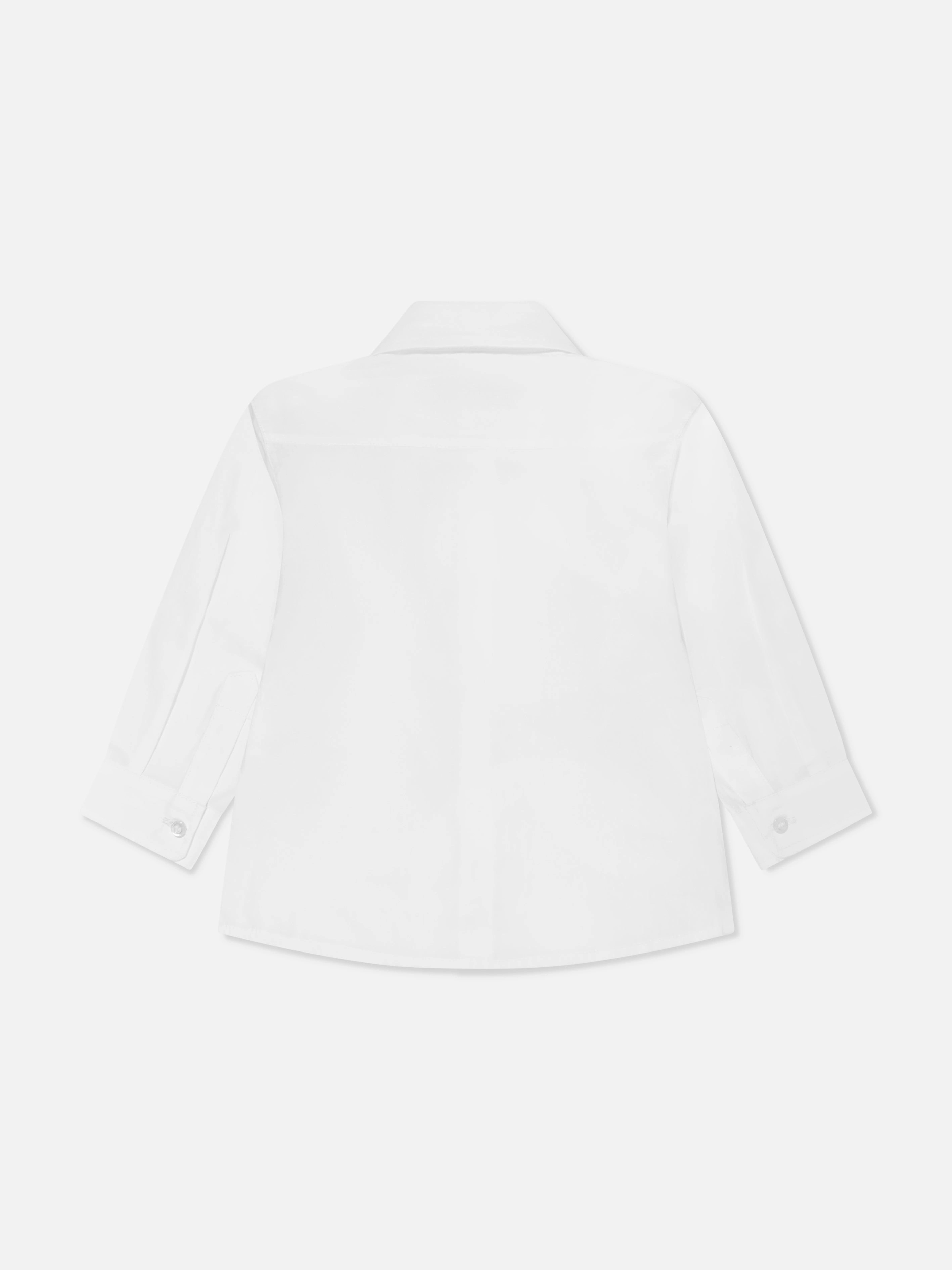 Aigner Boys Logo Print Shirt in White