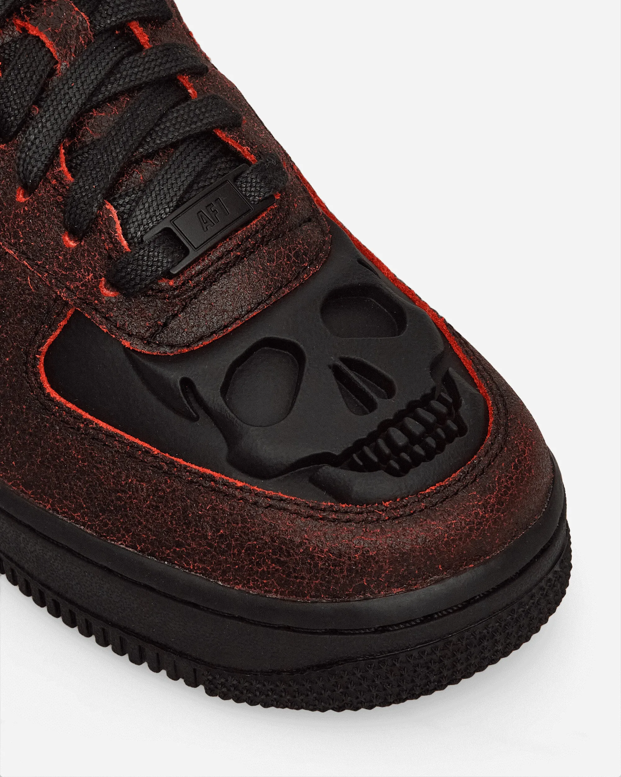 Air Force 1 'Halloween' Sneakers Crimson / Black