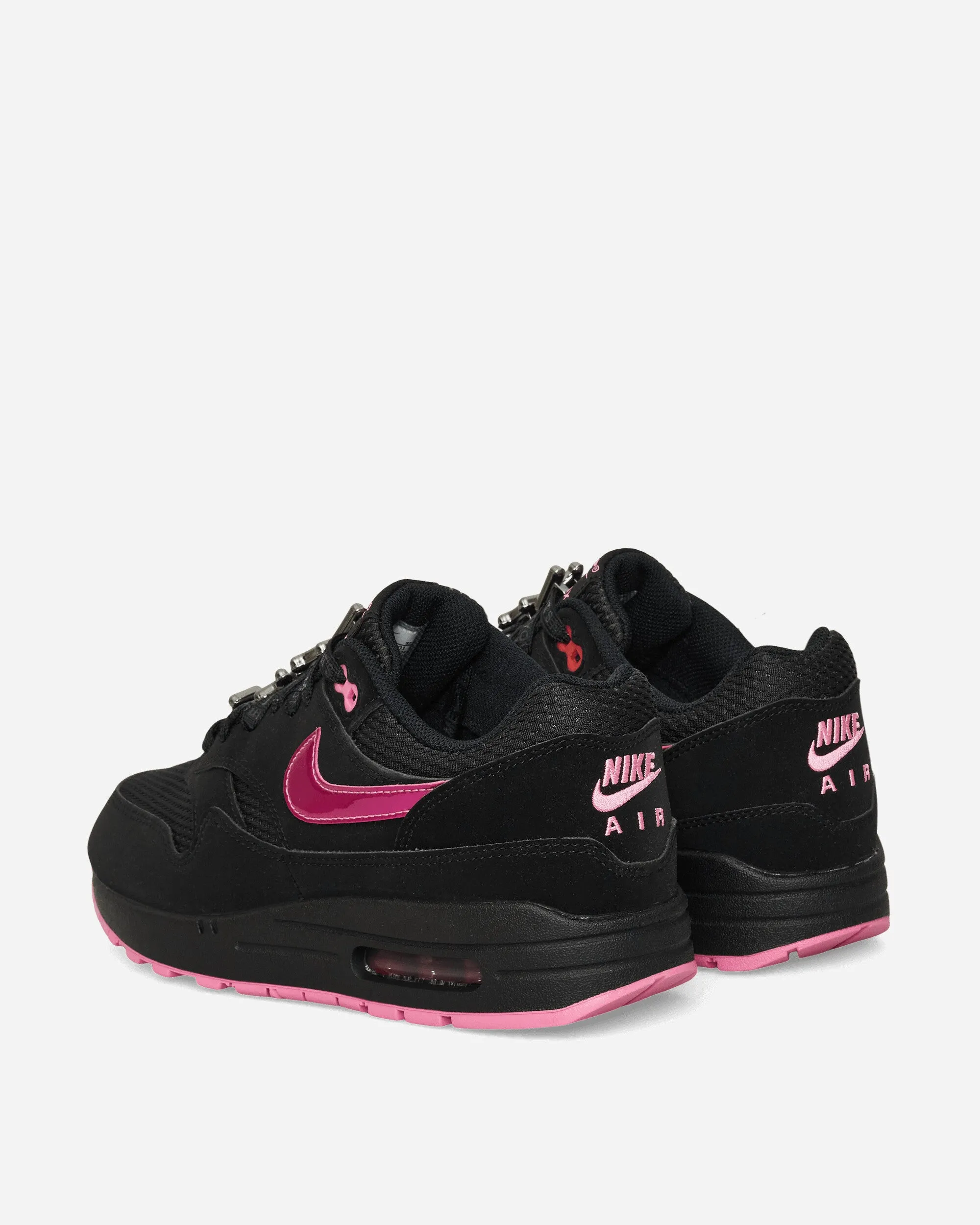 Air Max 1 Premium Sneakers Black / Playful Pink