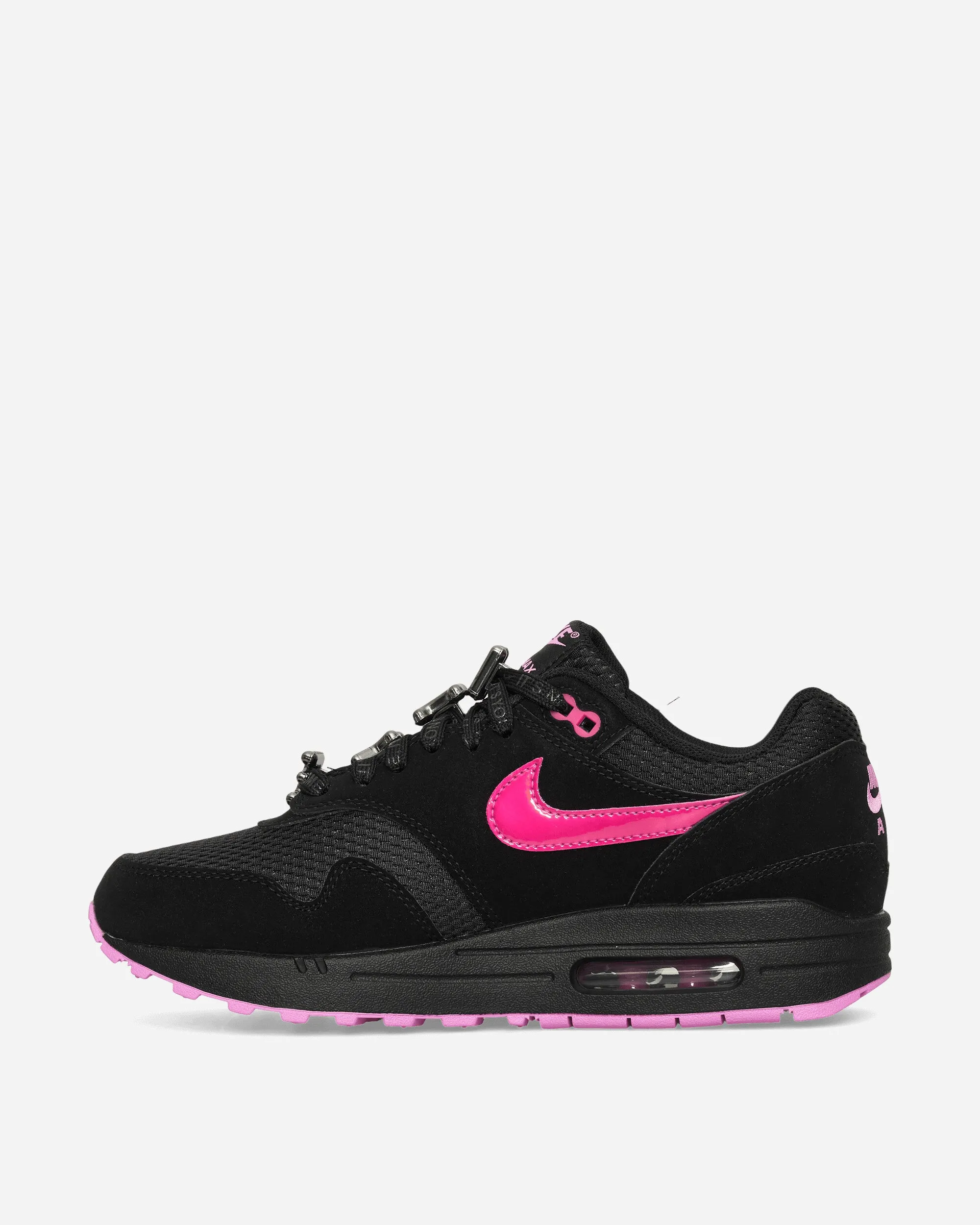 Air Max 1 Premium Sneakers Black / Playful Pink