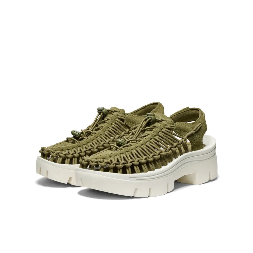 All Gender UNEEK PLT Sneaker  |  Martini Olive/Star White