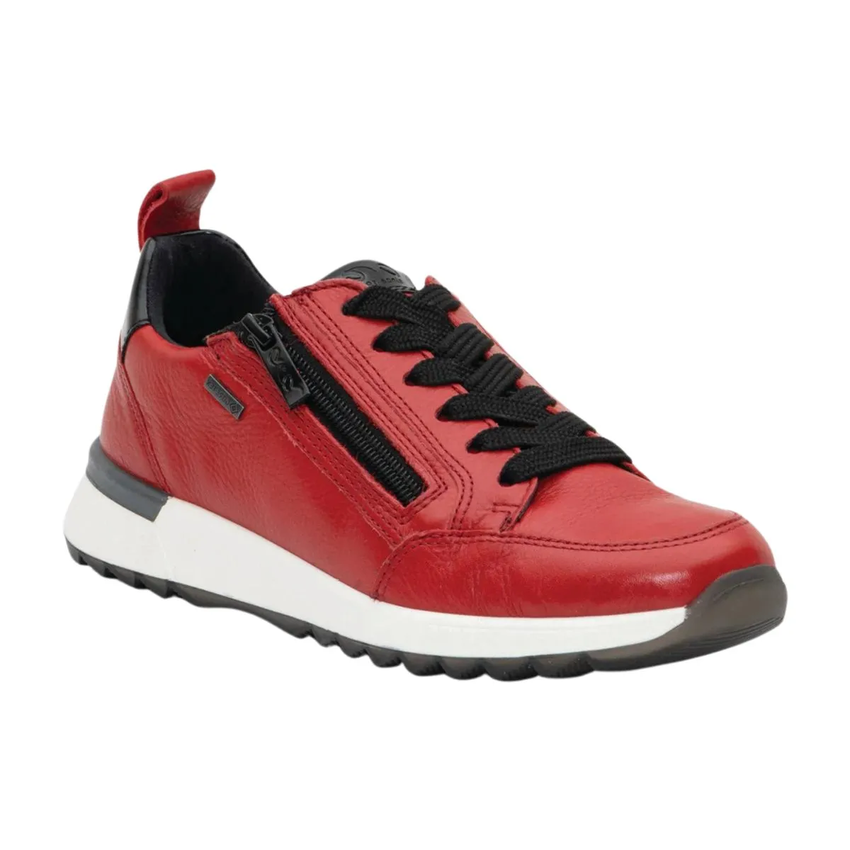Ara Women's Victoria Red Pat Hydro Leather Gore-Tex Waterproof