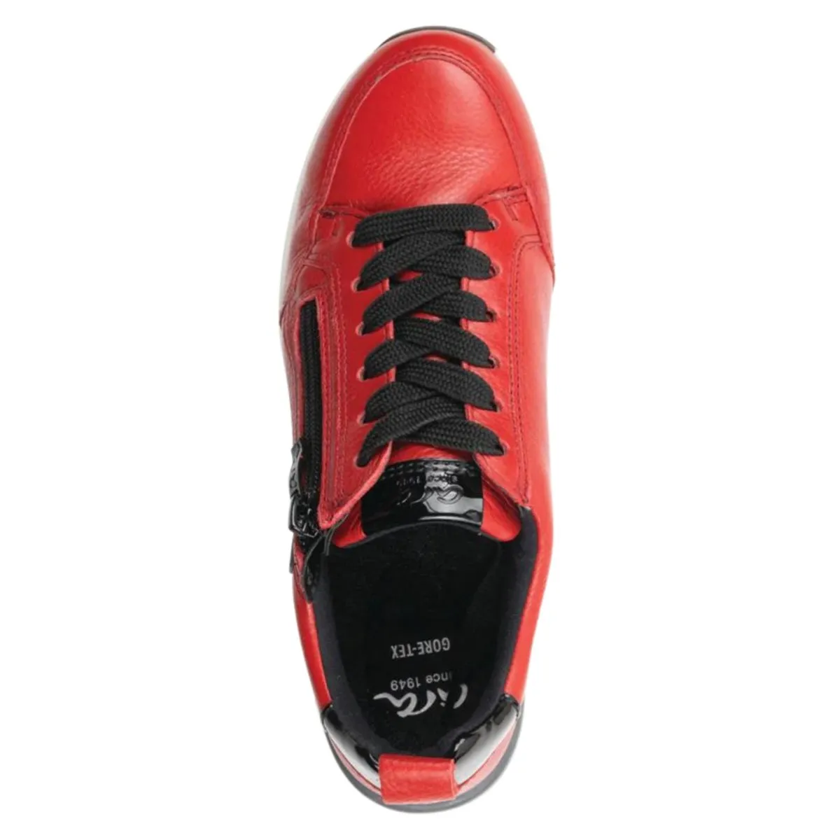 Ara Women's Victoria Red Pat Hydro Leather Gore-Tex Waterproof