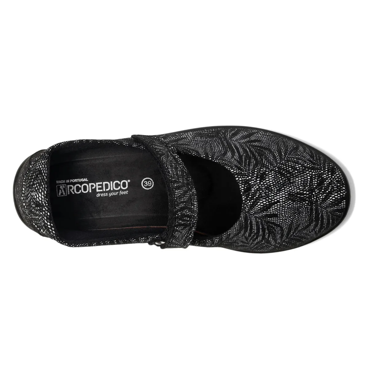 Arcopedico Women's Estrela Black Palm