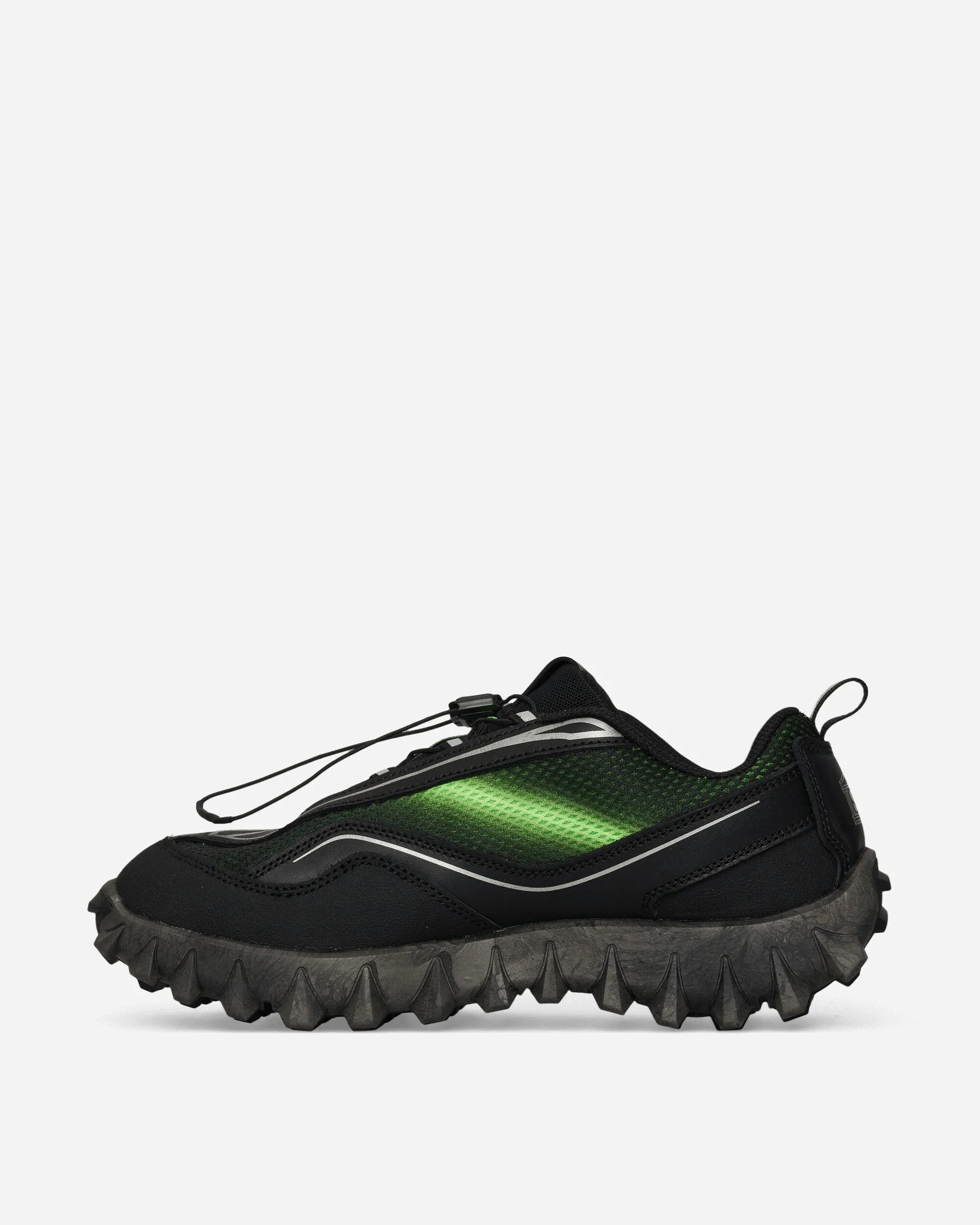 Aries Snowclog Sneakers Black / Green Gecko