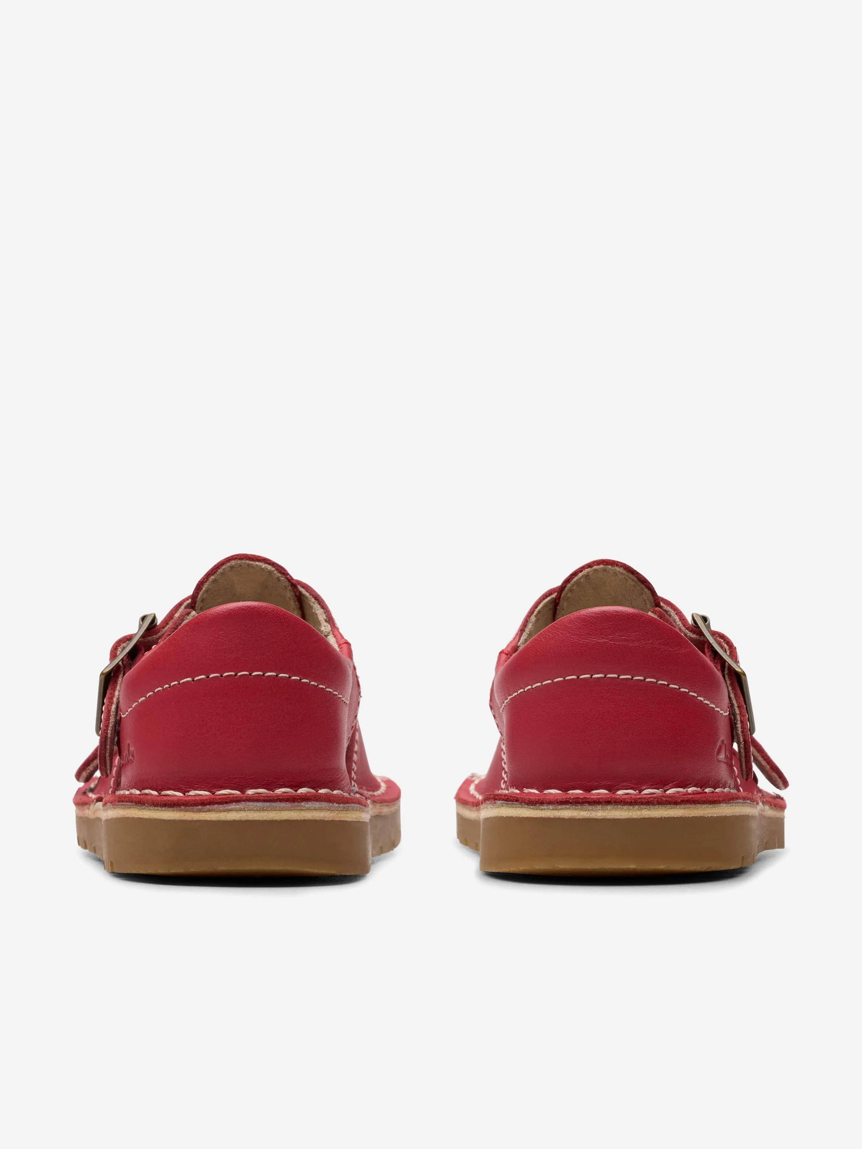 Baby Girls Leather Play Sun Reef Sandals in Red