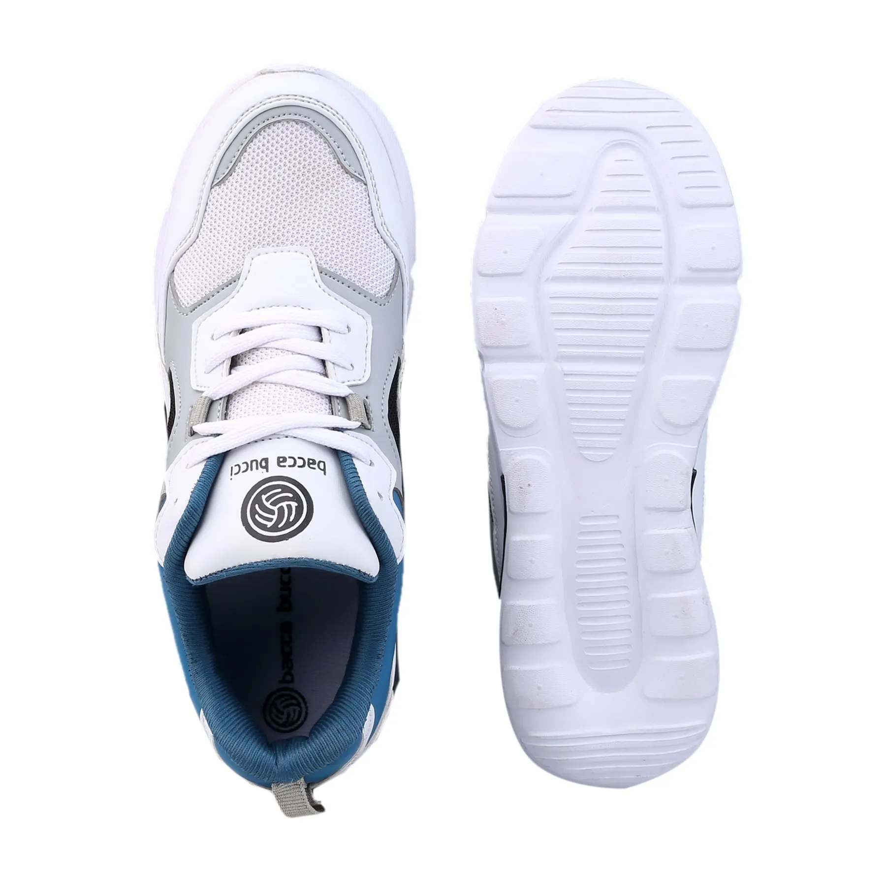 Bacca Bucci Boys or Girls Urban Retro Blocked Fashions Sneakers (Age : 8 to 12 Years)