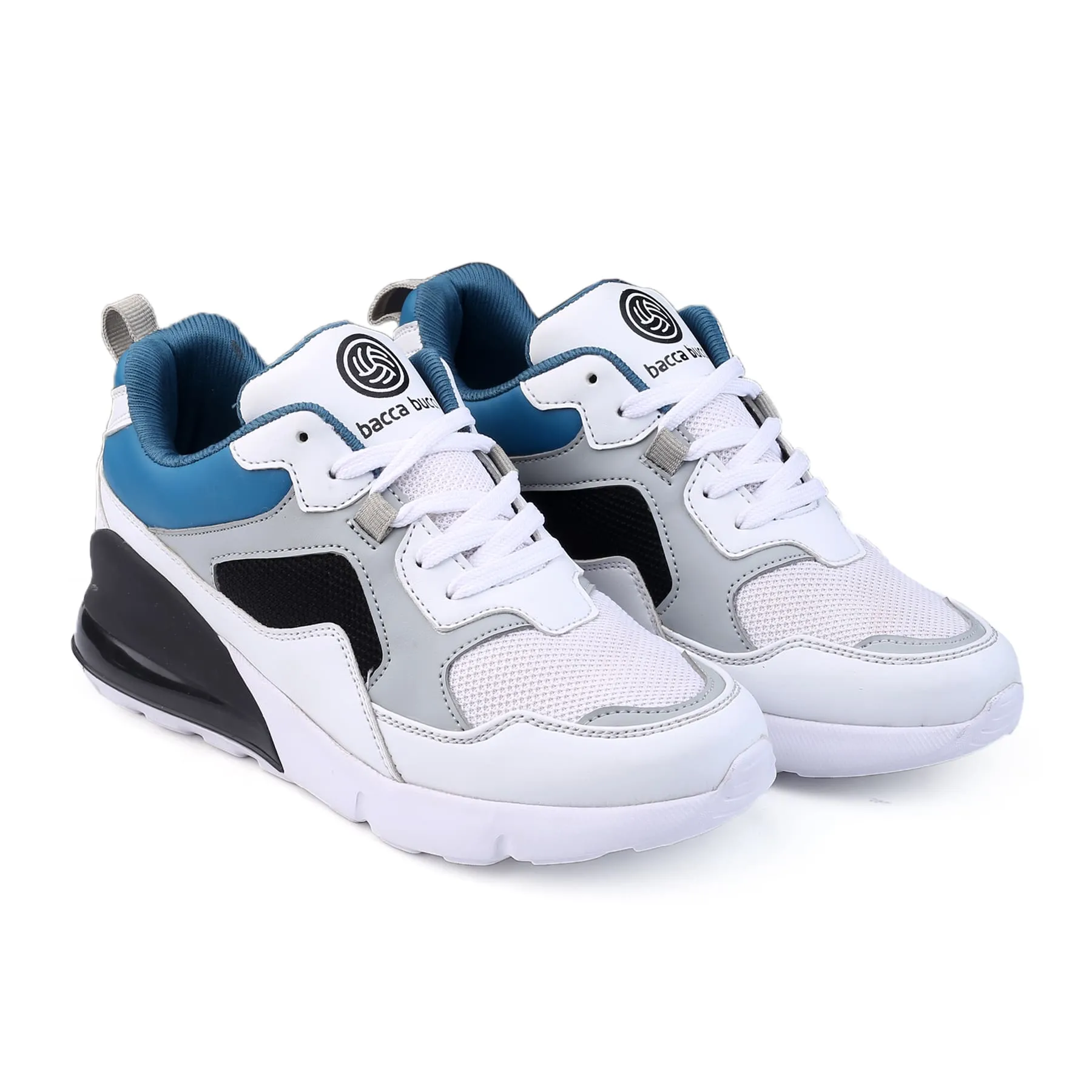 Bacca Bucci Boys or Girls Urban Retro Blocked Fashions Sneakers (Age : 8 to 12 Years)
