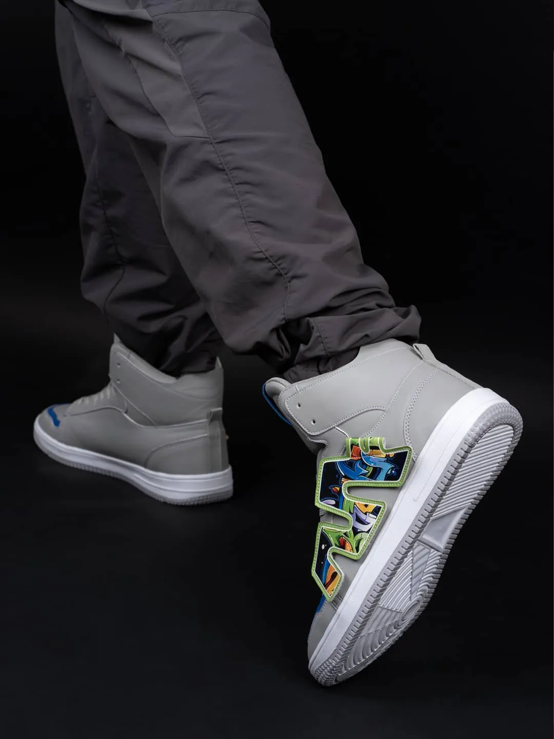 Bacca Bucci High-Top PATCH-PLAY Men's Sneakers