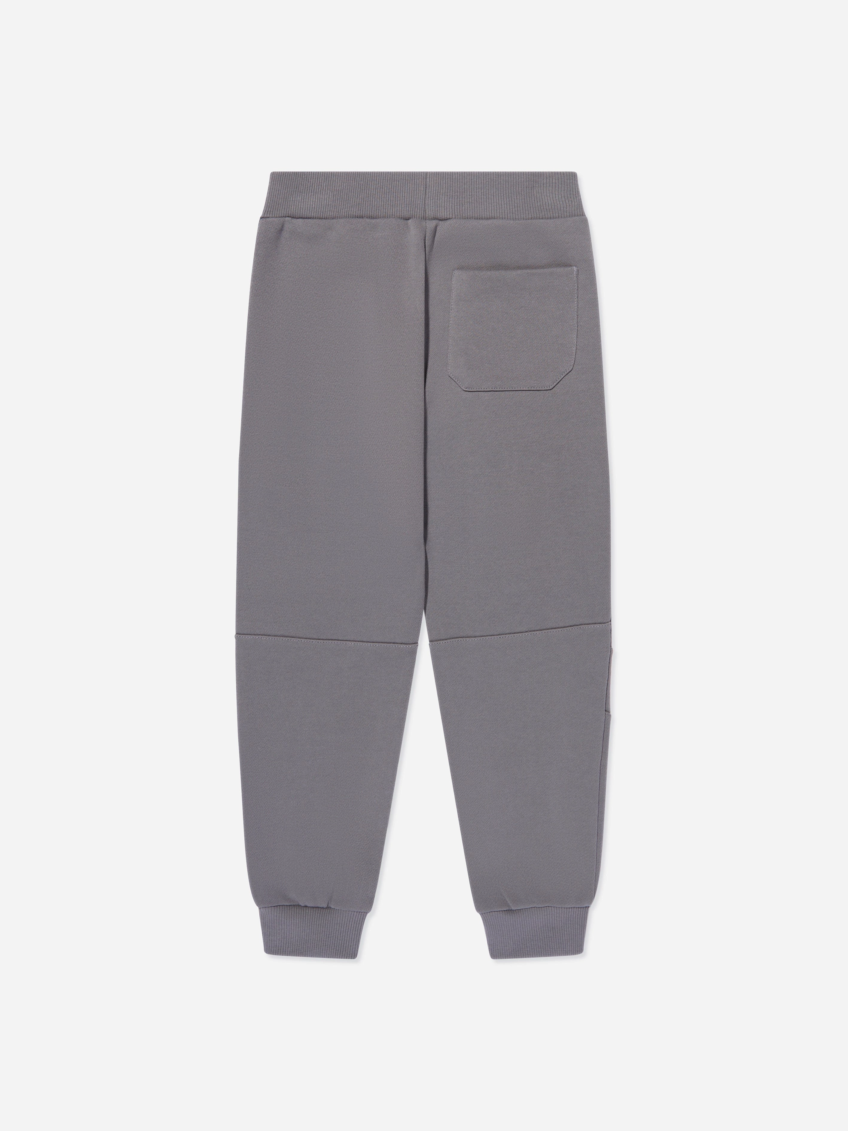 Balmain Boys Logo Joggers in Grey