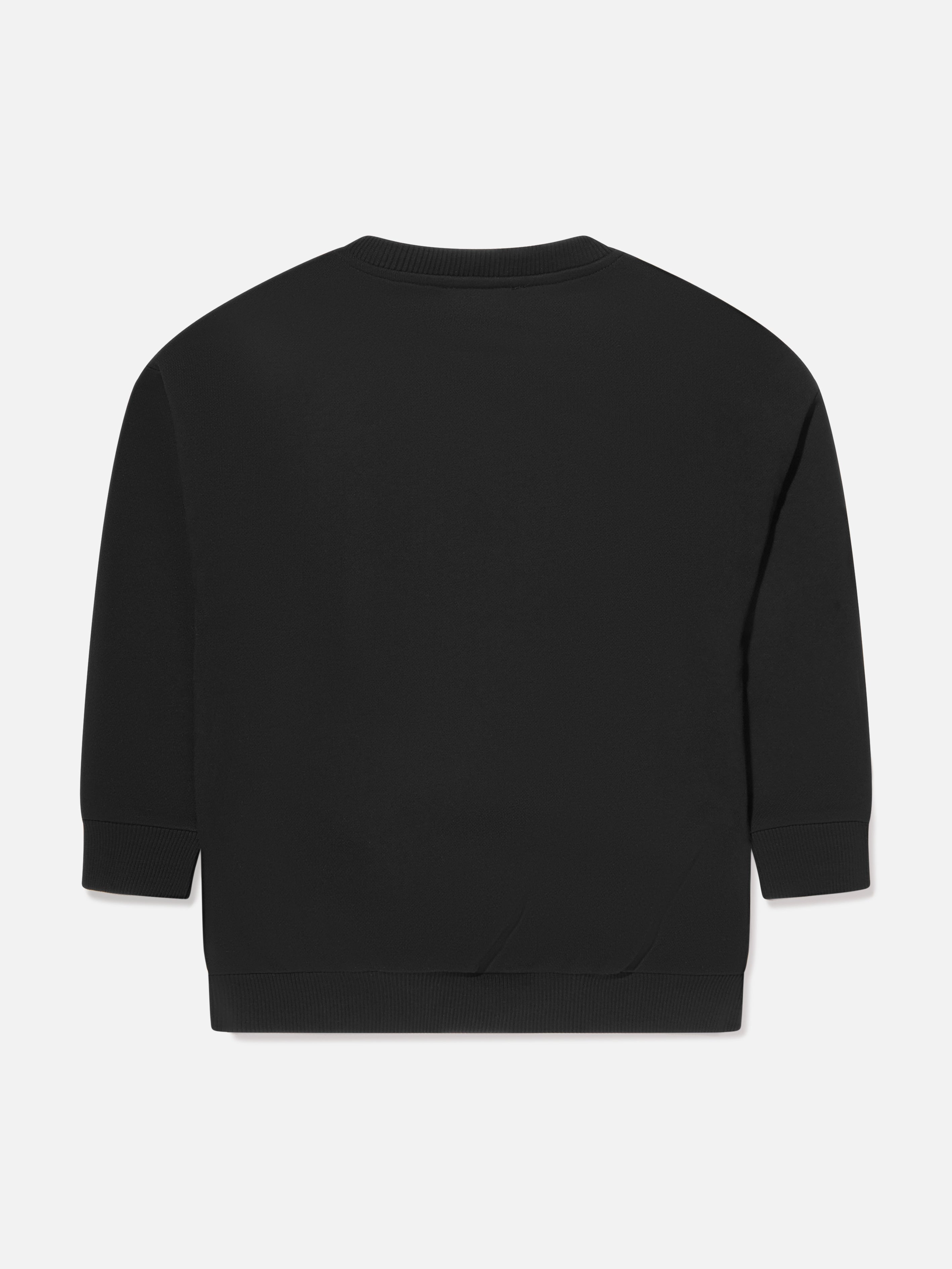 Balmain Kids Logo Sweatshirt in Black