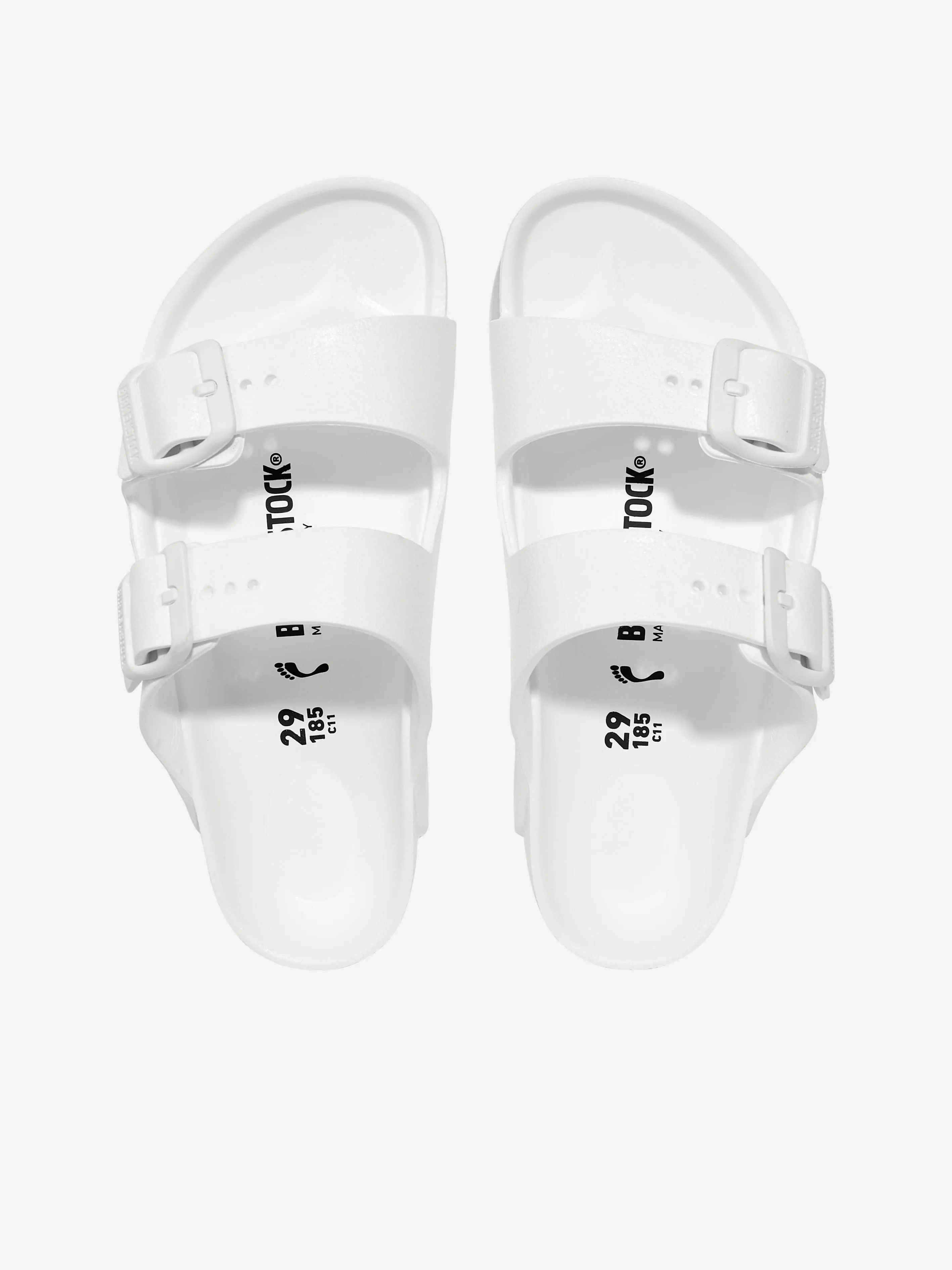BIRKENSTOCK Kids Arizona Active Sandals in White