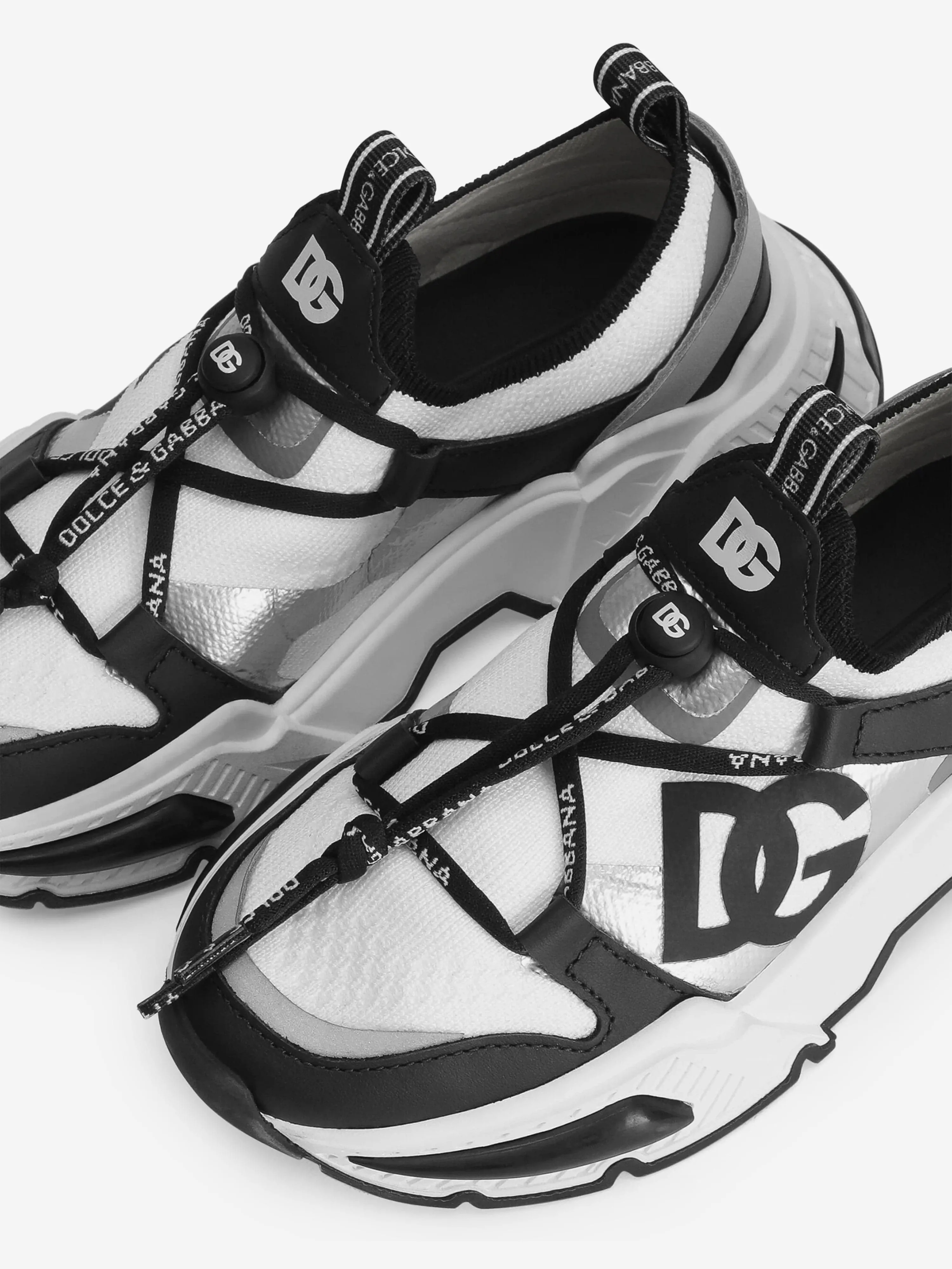 Boys Daymaster Lace-Up Trainers in White