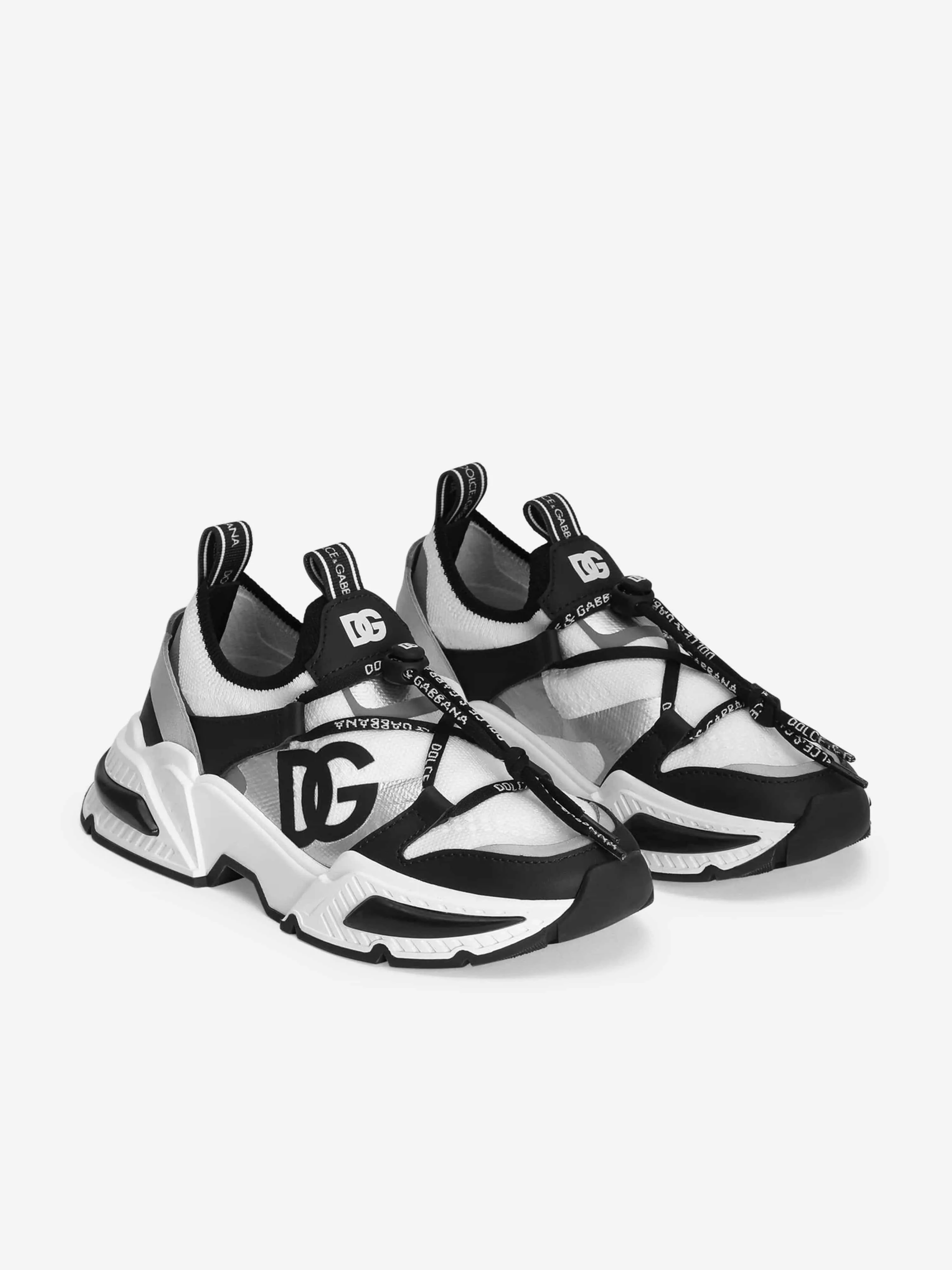 Boys Daymaster Lace-Up Trainers in White