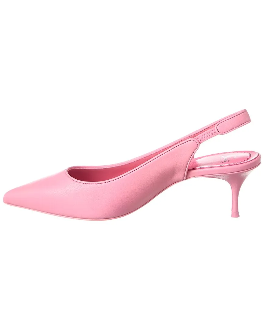 Christian Louboutin Sporty Kate 55 Leather Slingback Pump
