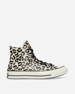 Chuck 70 Glow-In-The-Dark Leopard Print Sneakers Egret