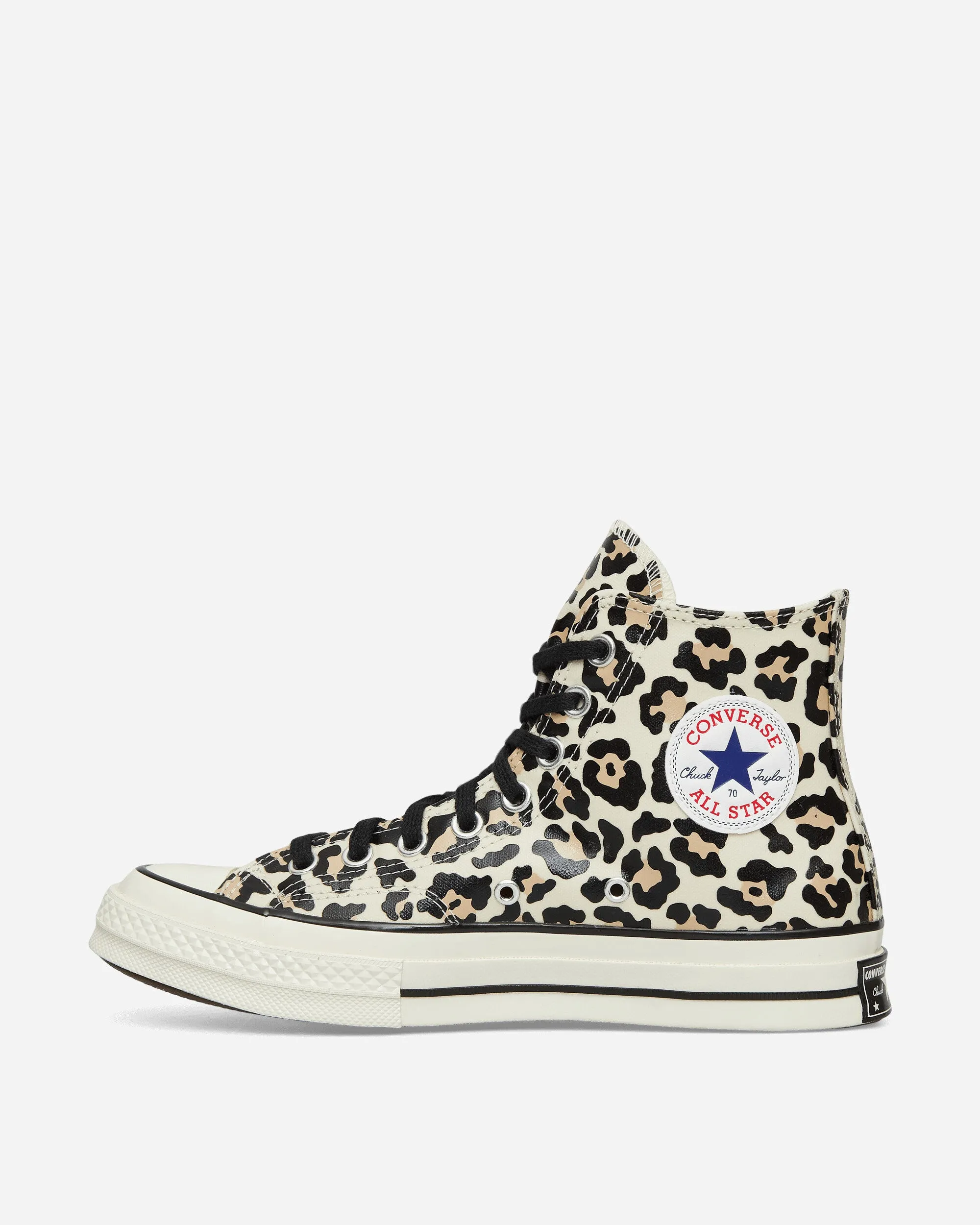 Chuck 70 Glow-In-The-Dark Leopard Print Sneakers Egret