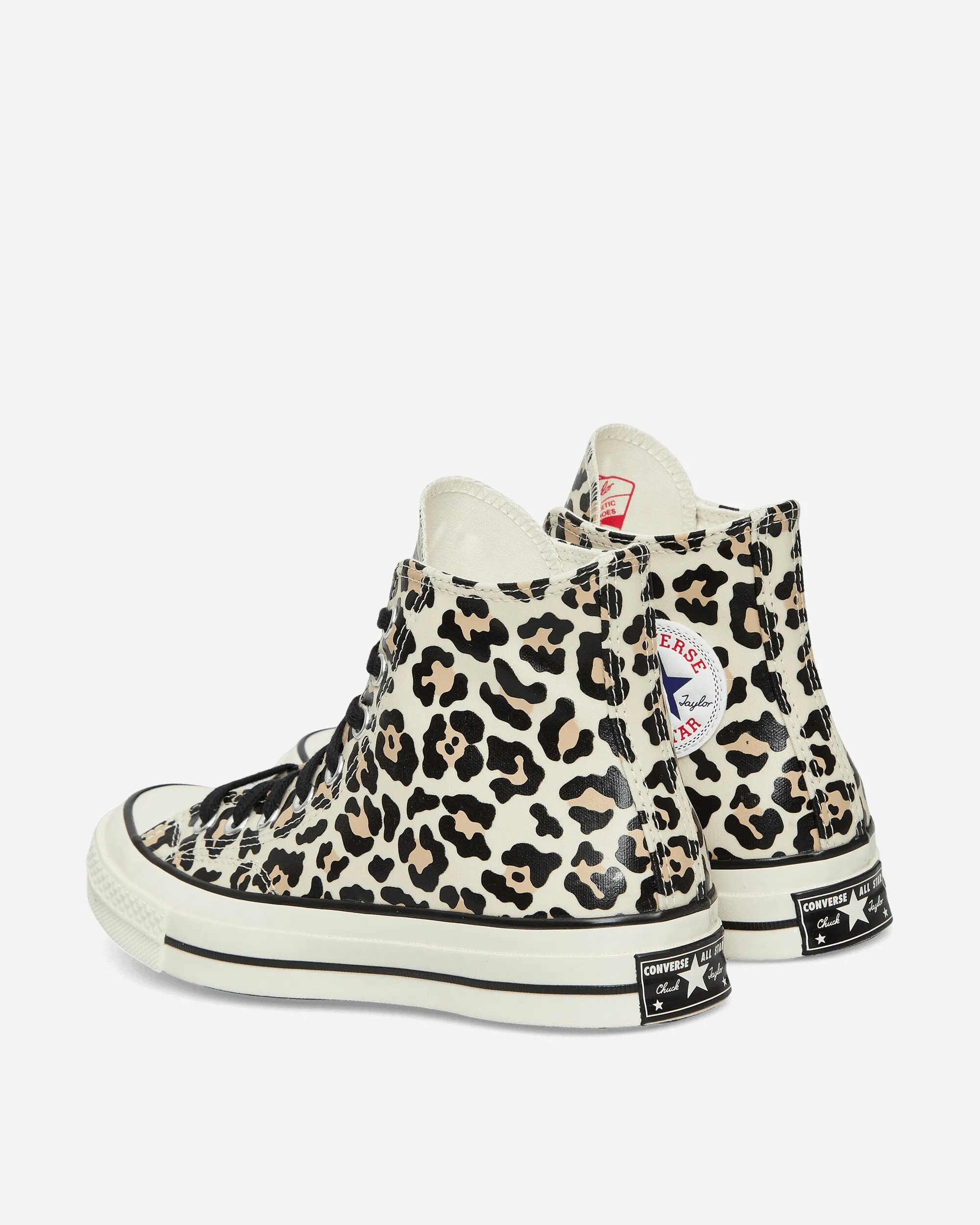 Chuck 70 Glow-In-The-Dark Leopard Print Sneakers Egret