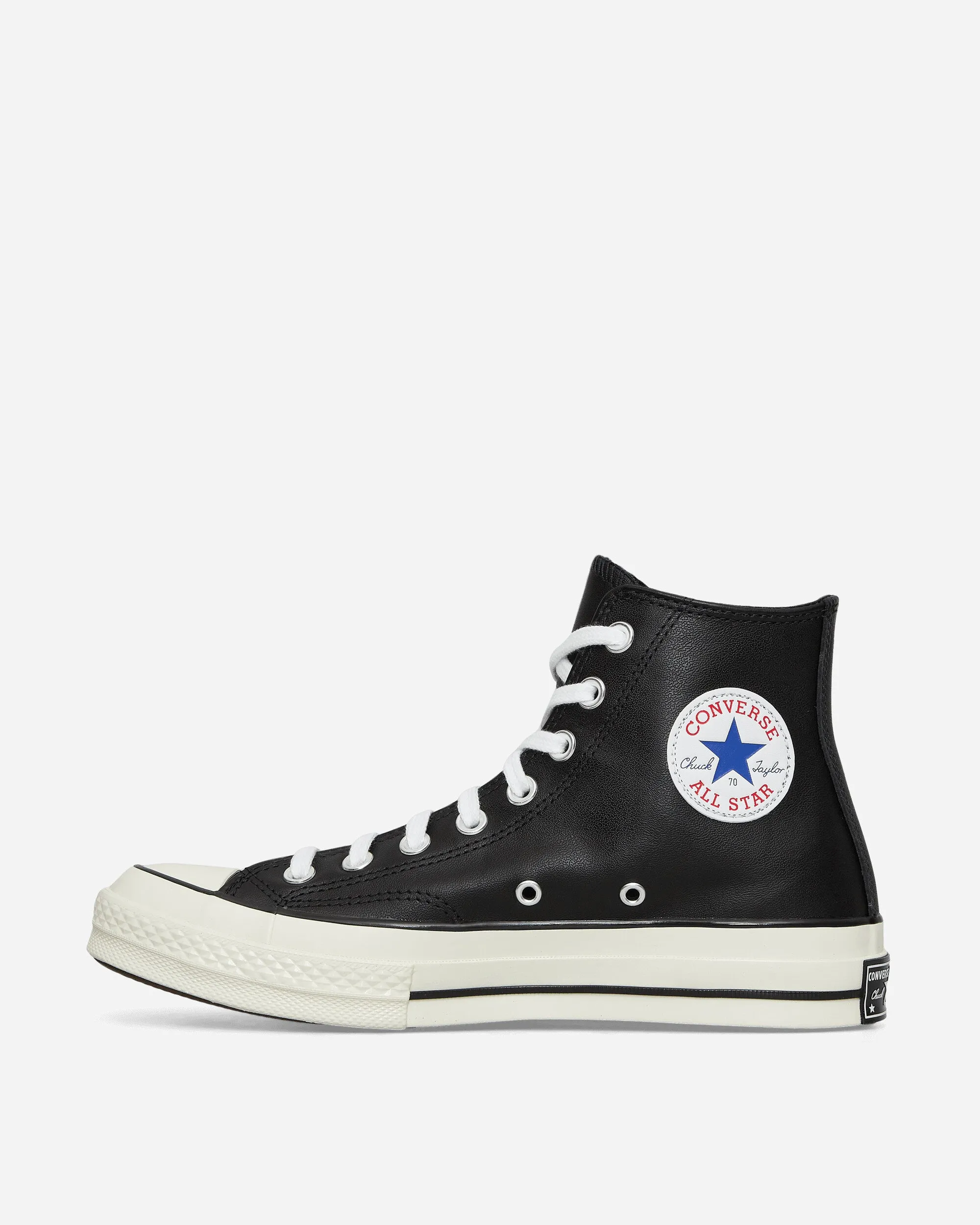 Chuck 70 Hi Leather Sneakers Black