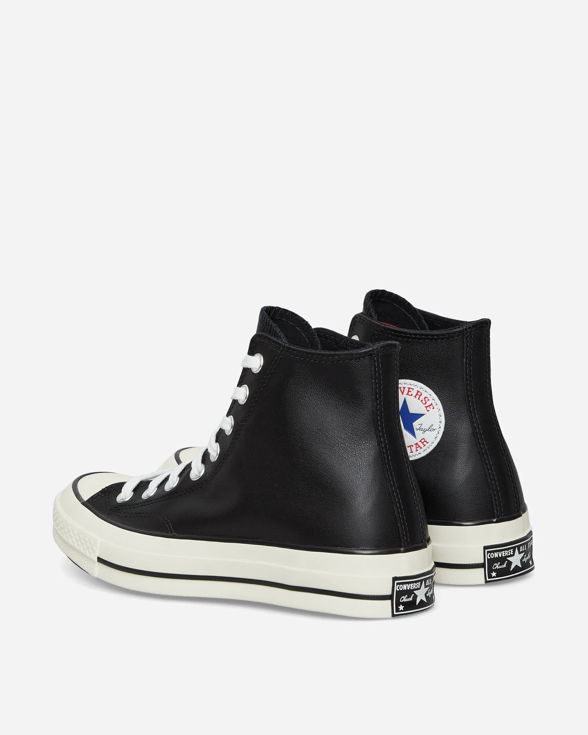 Chuck 70 Hi Leather Sneakers Black