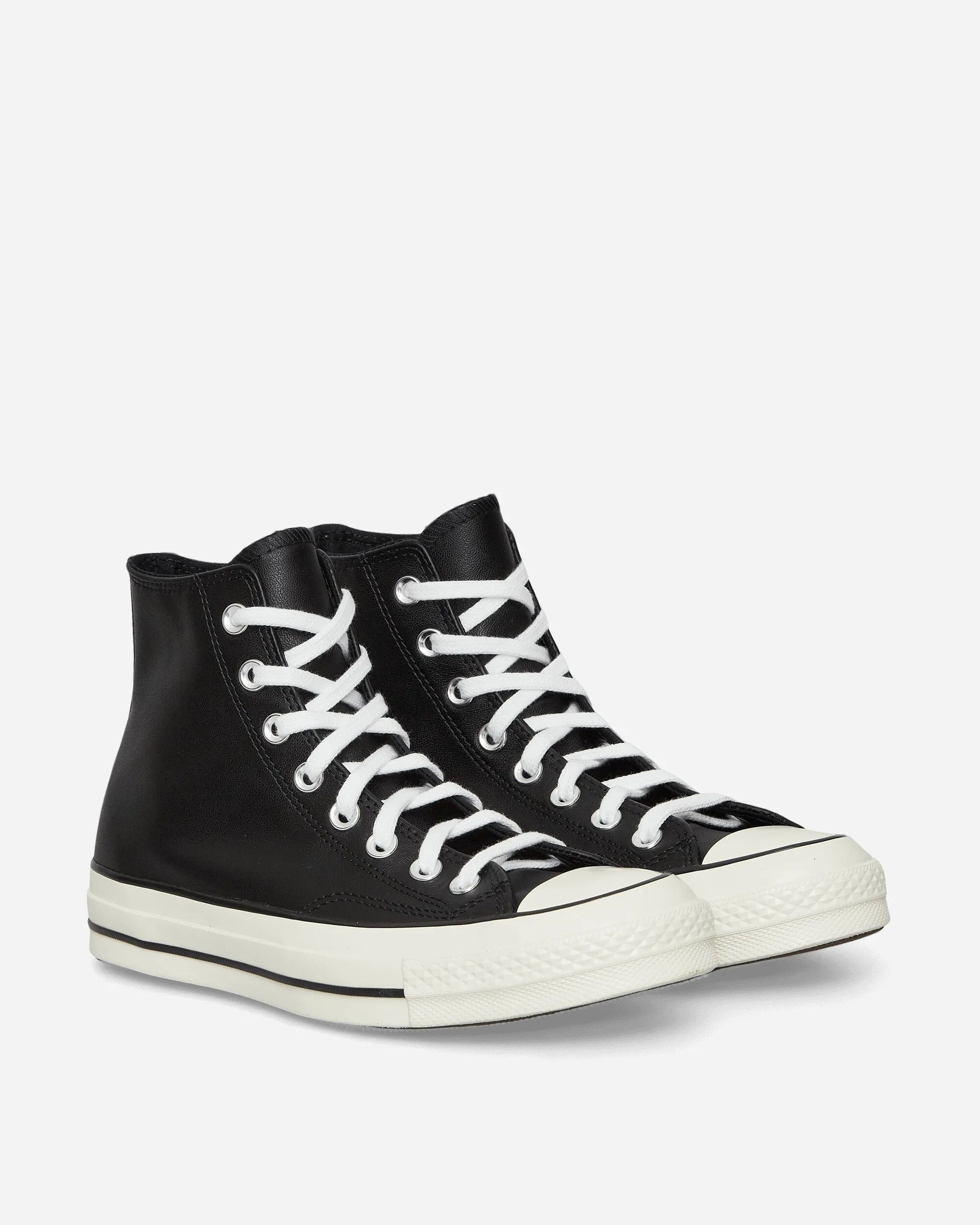 Chuck 70 Hi Leather Sneakers Black