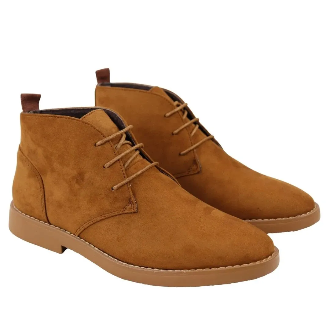 Chukka Desert Lace Up Ankle Boots