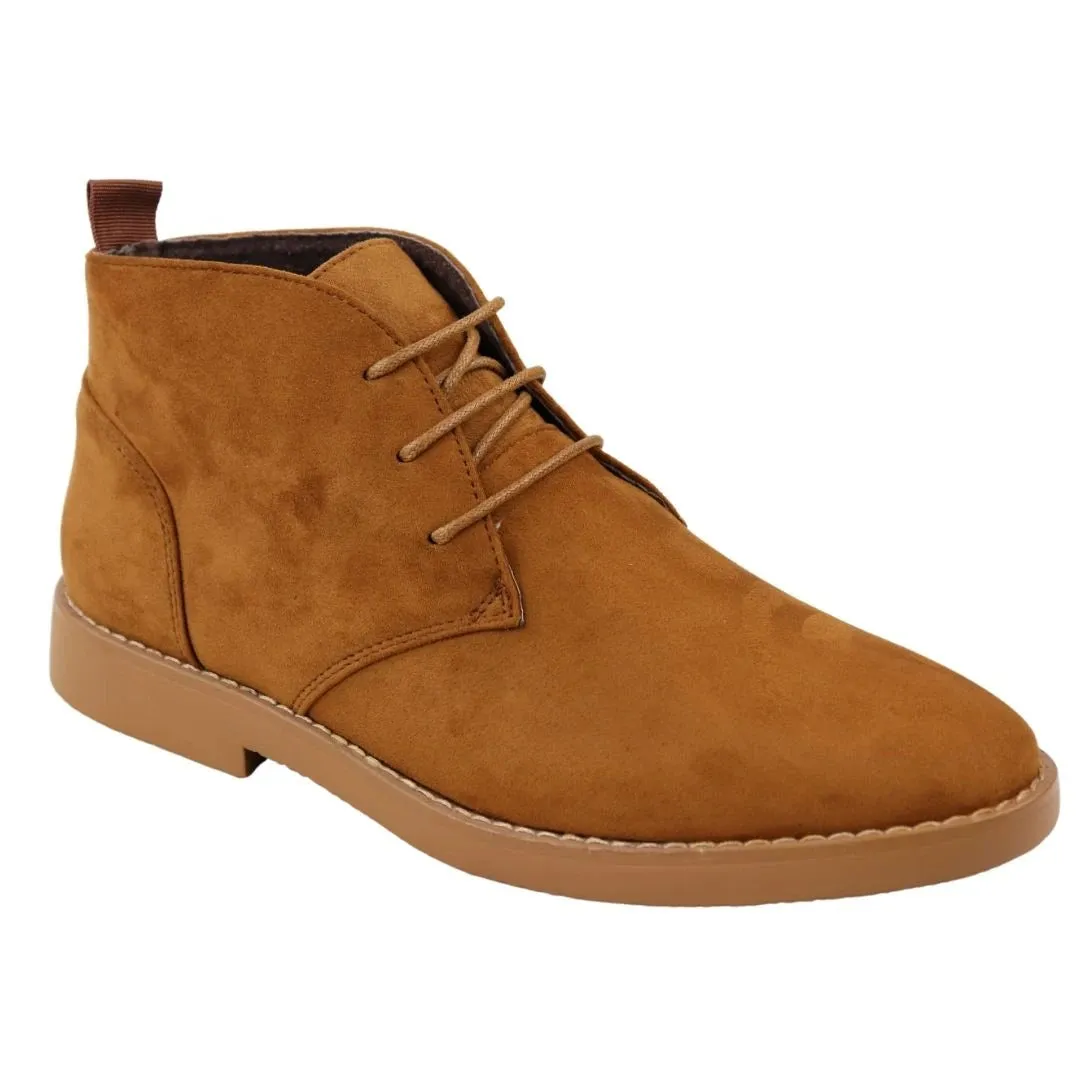 Chukka Desert Lace Up Ankle Boots