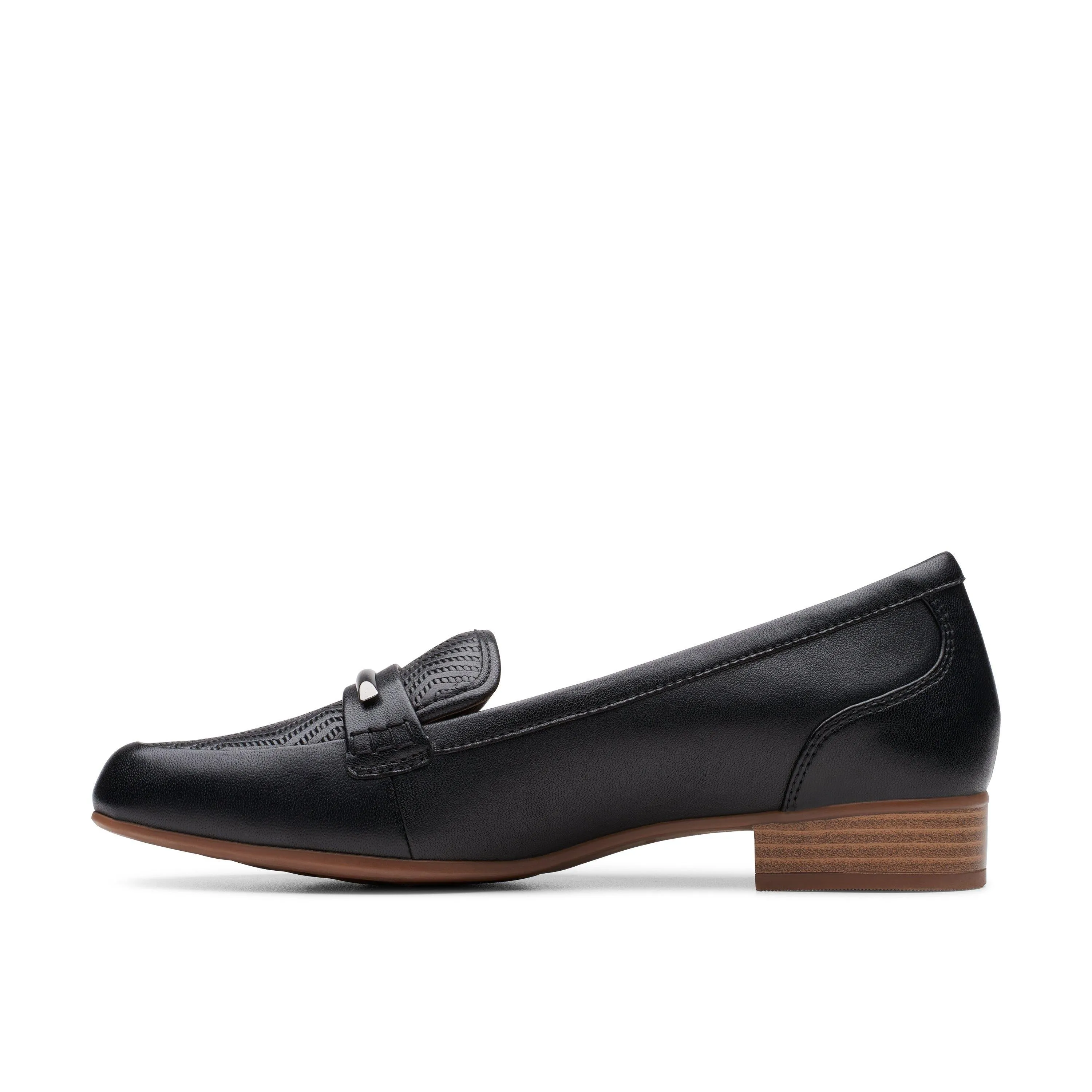 Clarks Juliet Aster in Black Leather