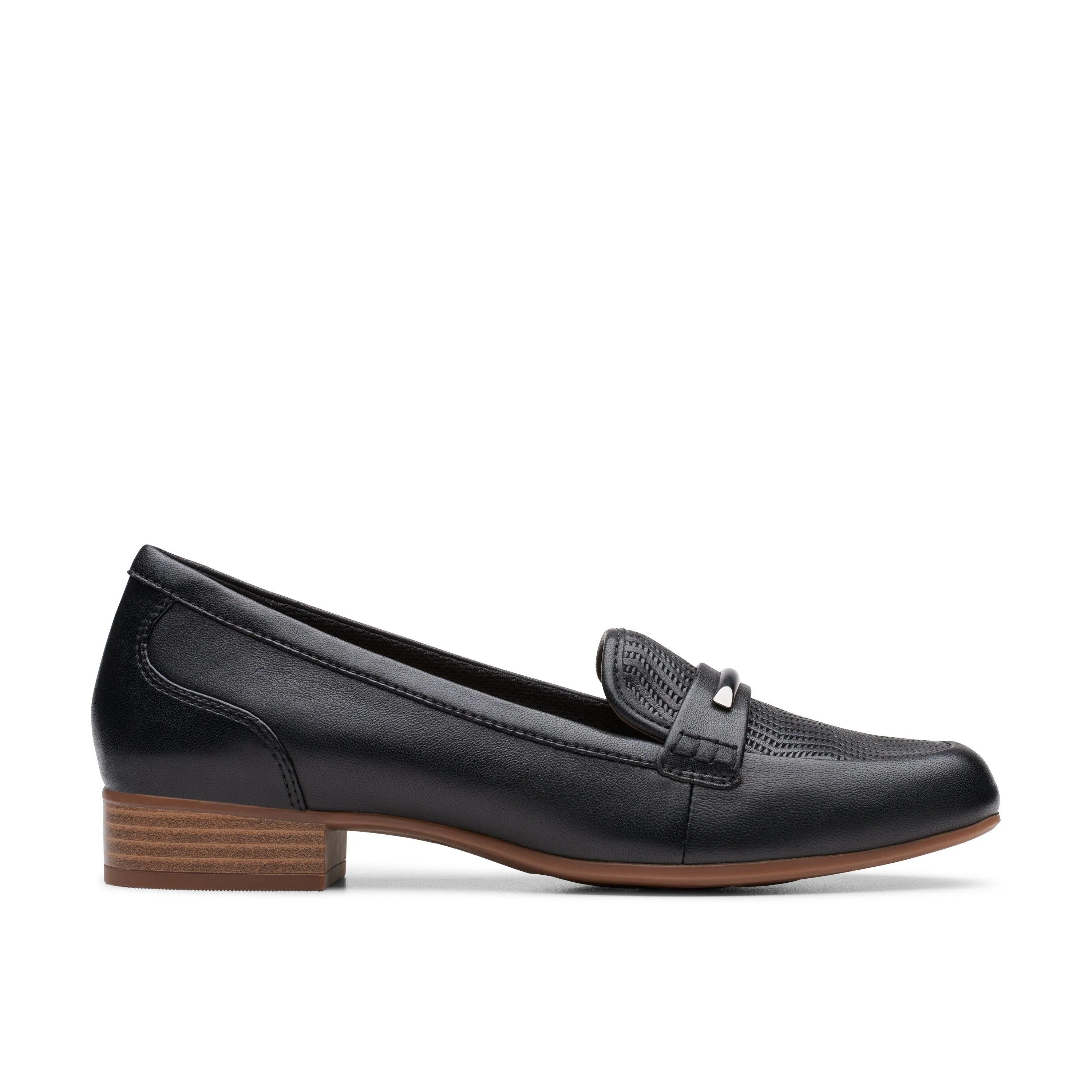 Clarks Juliet Aster in Black Leather