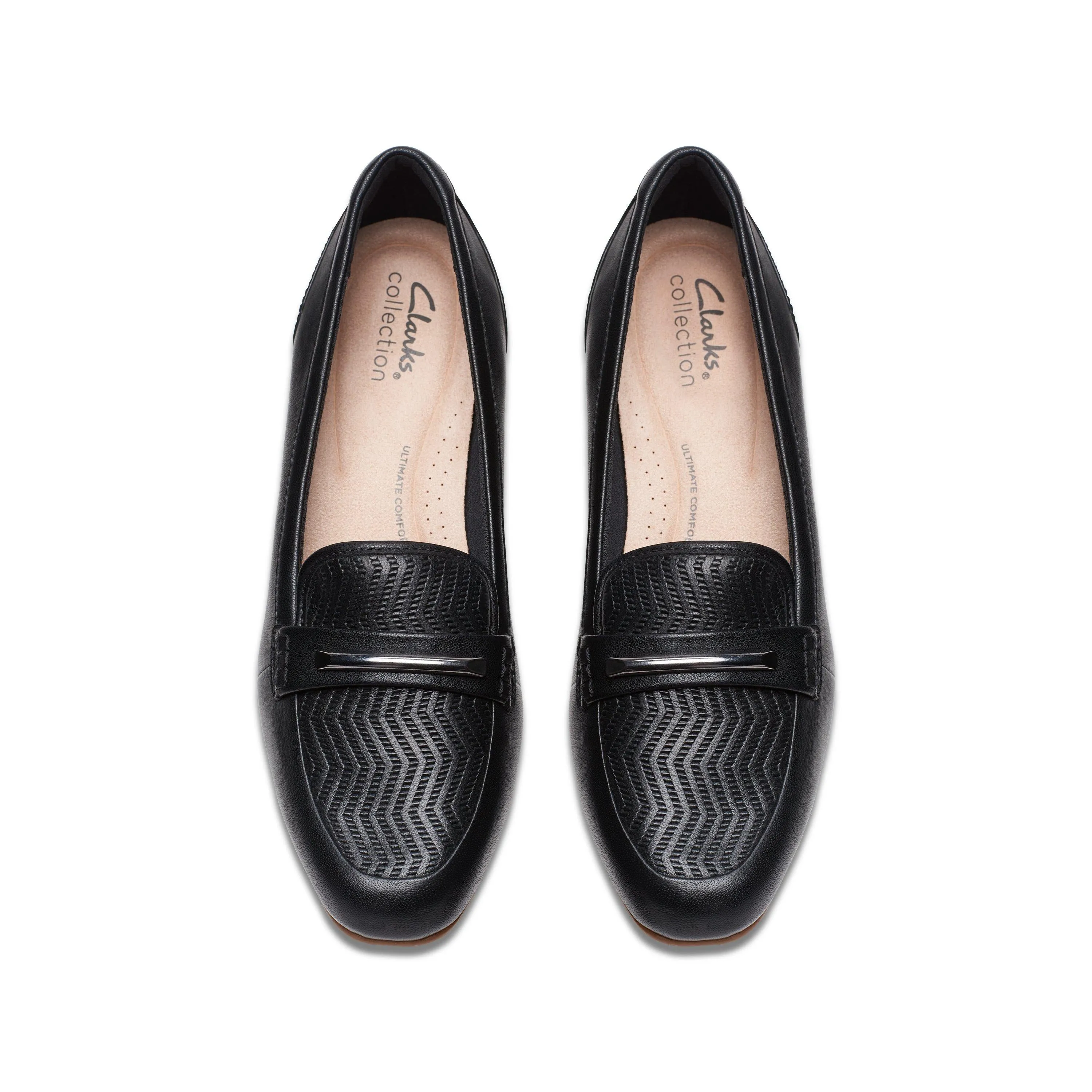 Clarks Juliet Aster in Black Leather