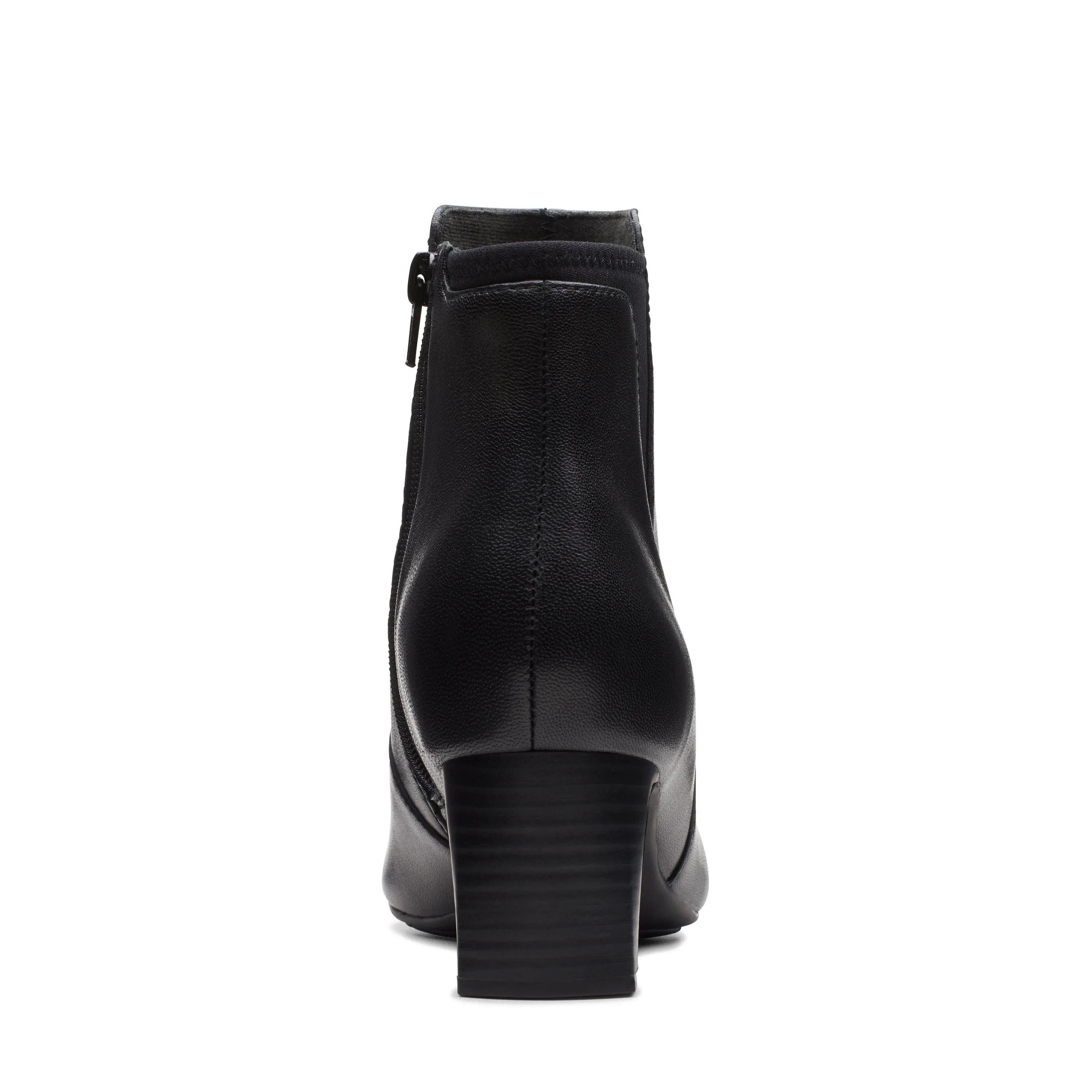 Clarks Kyndall Faye in Black Leather