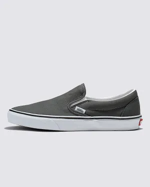Classic Slip-On Shoes - Charcoal Grey