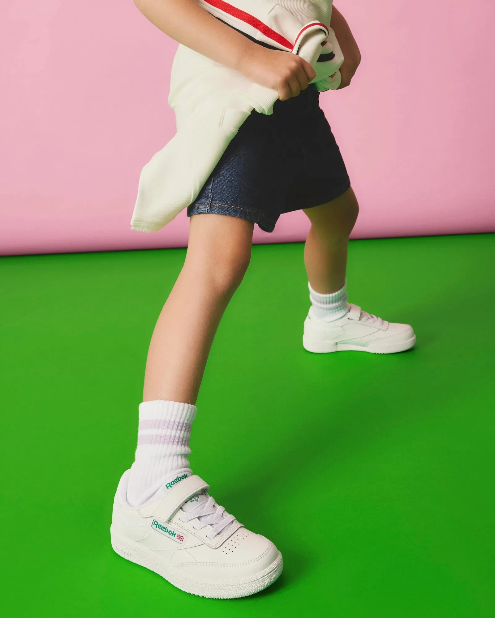 Club C Shoes White/Glen Green/Vector Blue