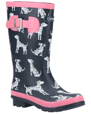 Cotswold Childrens Spot Wellingtons Cotswold Shoes