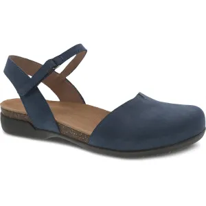 DANSKO ROWAN NAVY MILLED NUBUCK