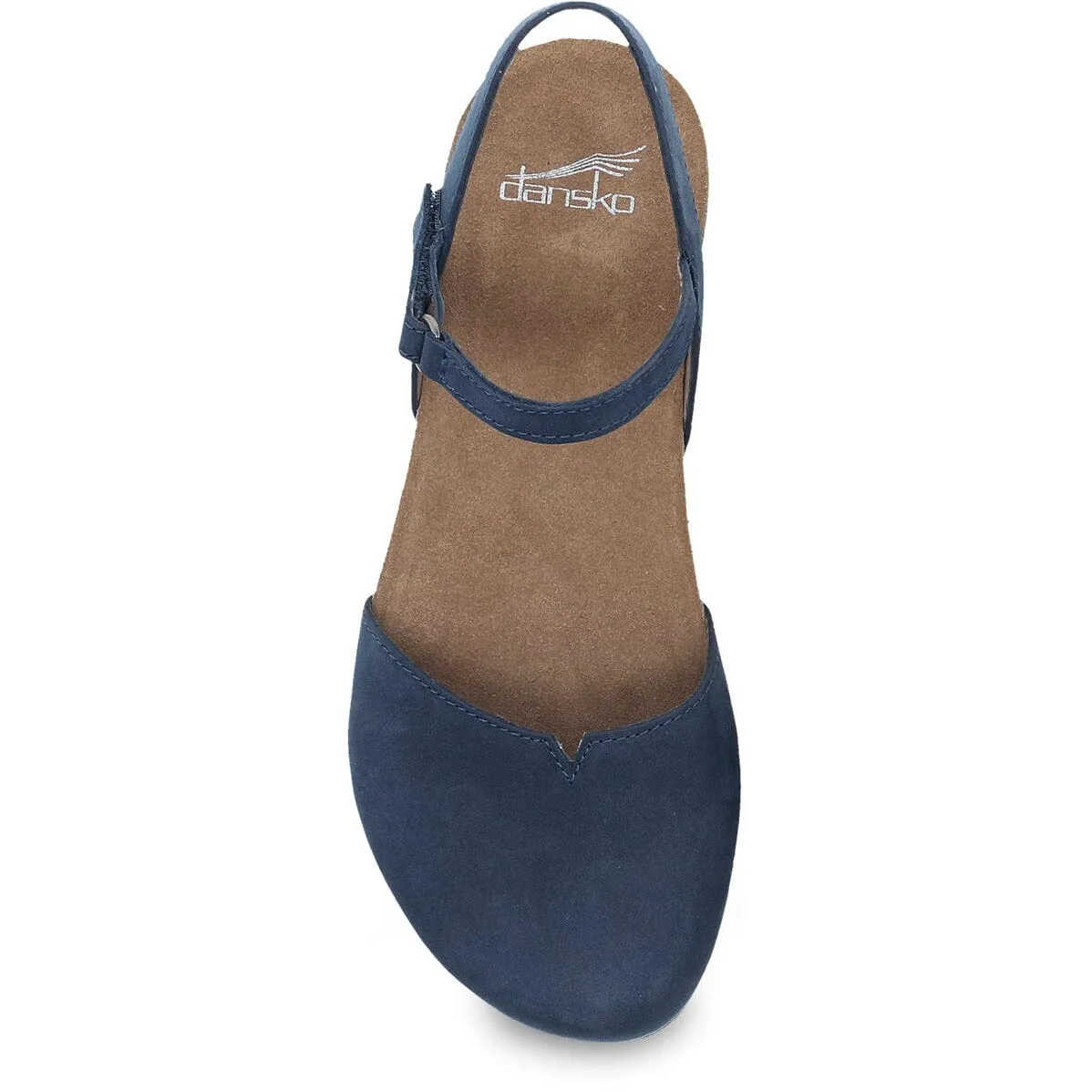 DANSKO ROWAN NAVY MILLED NUBUCK