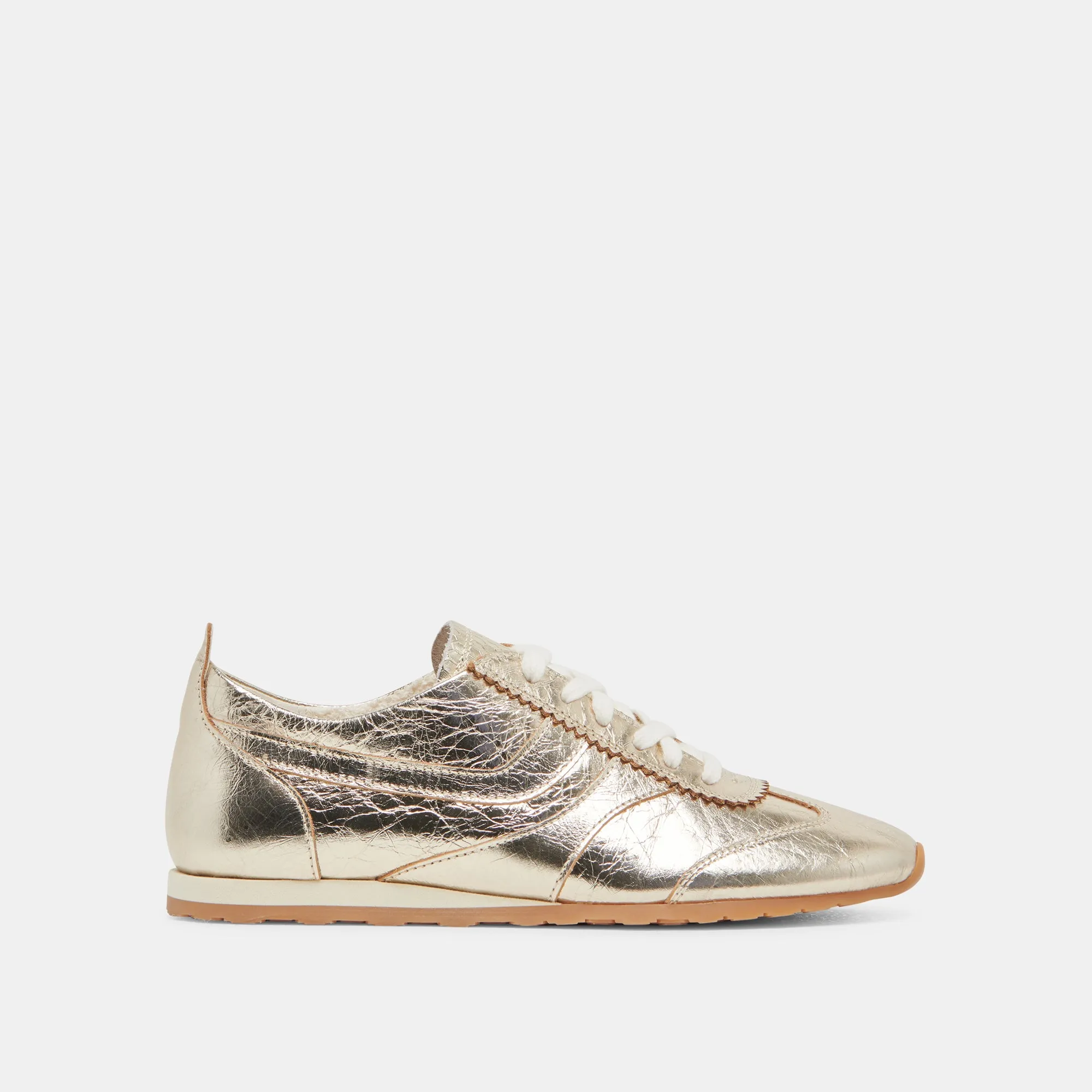 DELANY SNEAKERS LIGHT GOLD   PIN CHARM BUNDLE