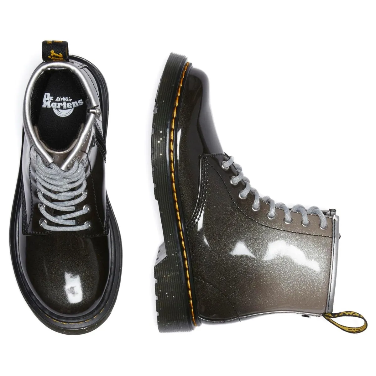 Dr. Martens Girl's 1460 Gradient Glitter Leather
