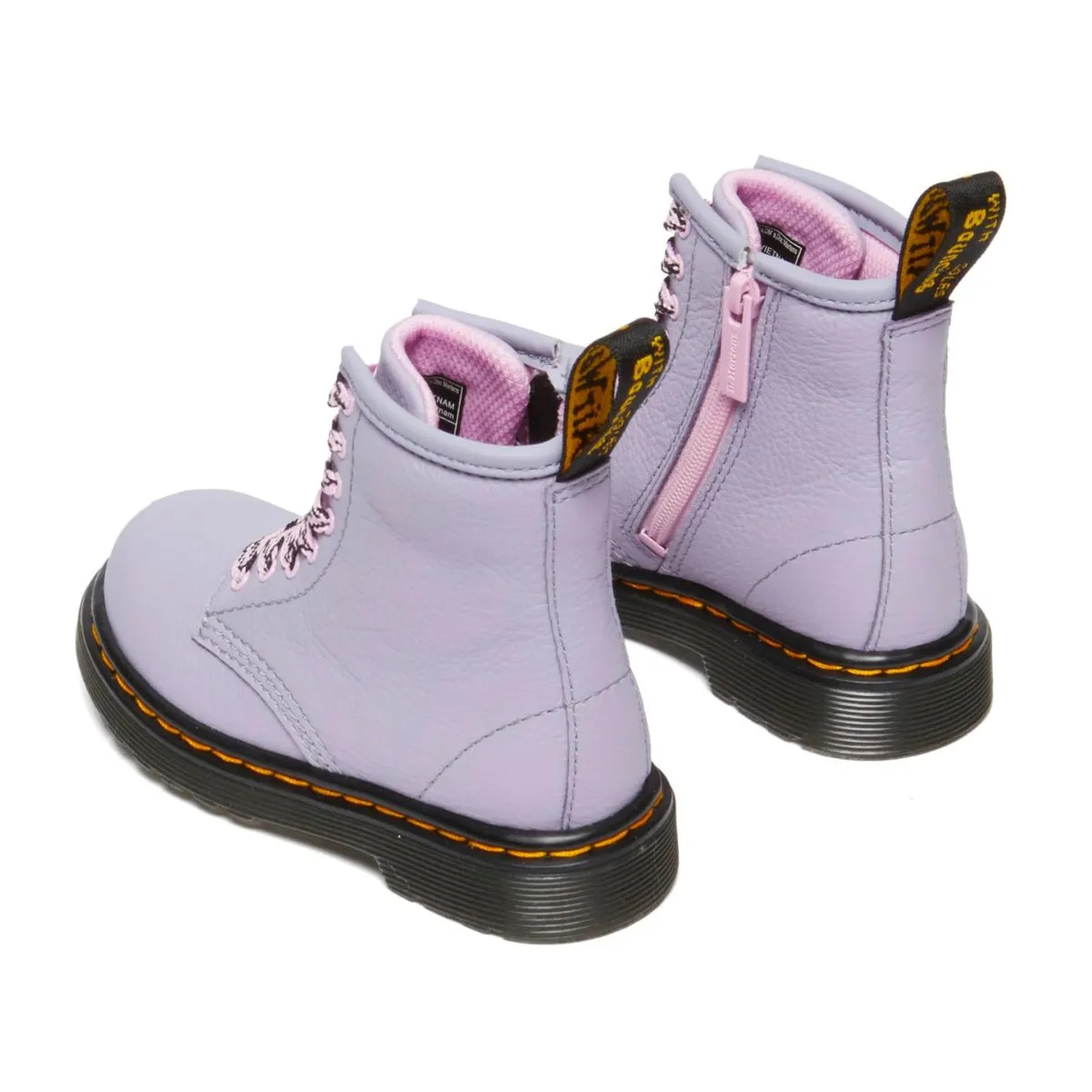Dr. Martens Girl's (Sizes 8-10) 1460 Frosted Lavendar