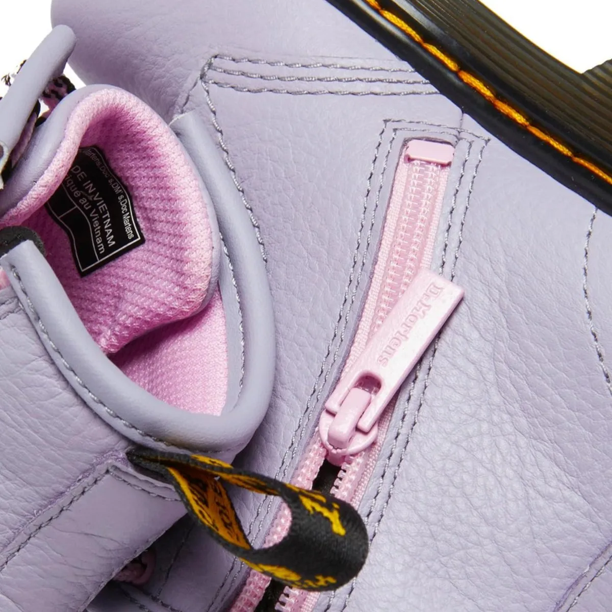 Dr. Martens Girl's (Sizes 8-10) 1460 Frosted Lavendar