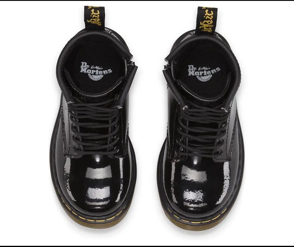 Dr. Martens Kids Brooklee Black Patent Lamper